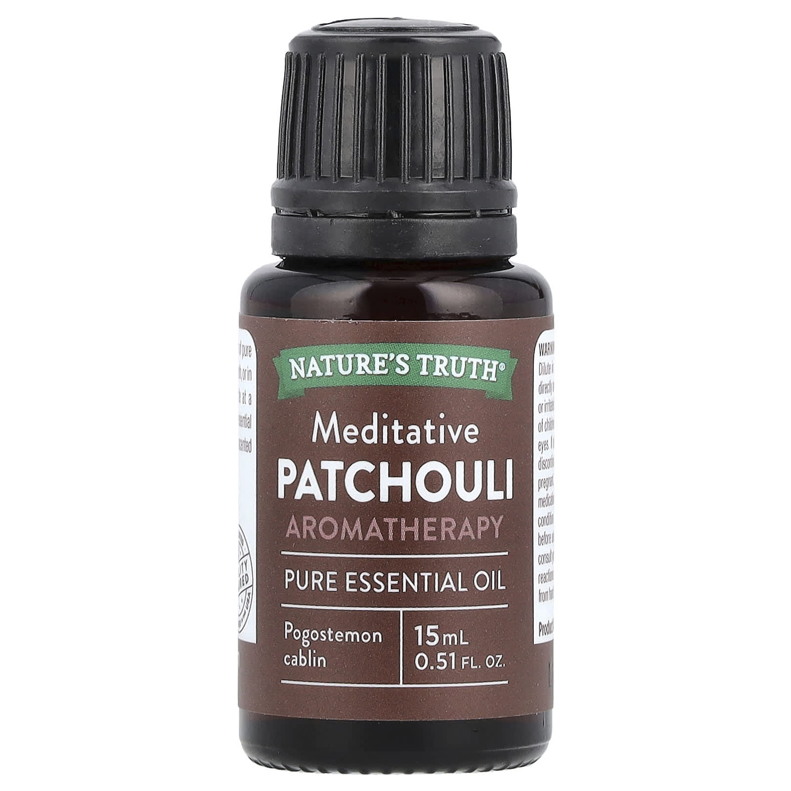 Nature's Truth, Pure Essential Oil, Meditative Patchouli, Aromatherapy 0.51 fl oz (15 ml) - B011NLQUAS