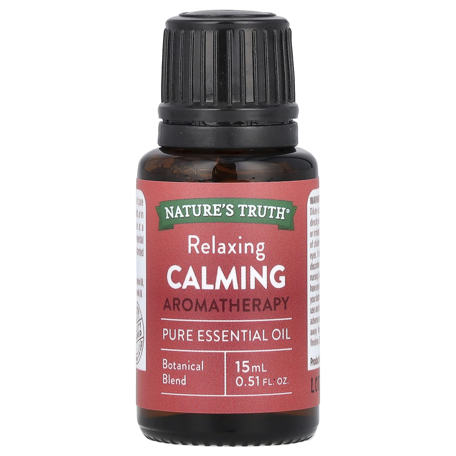 Nature's Truth, Pure Essential Oil, Relaxing Calming, Aromatherapy 0.51 fl oz (15 ml) - B00X47H05E