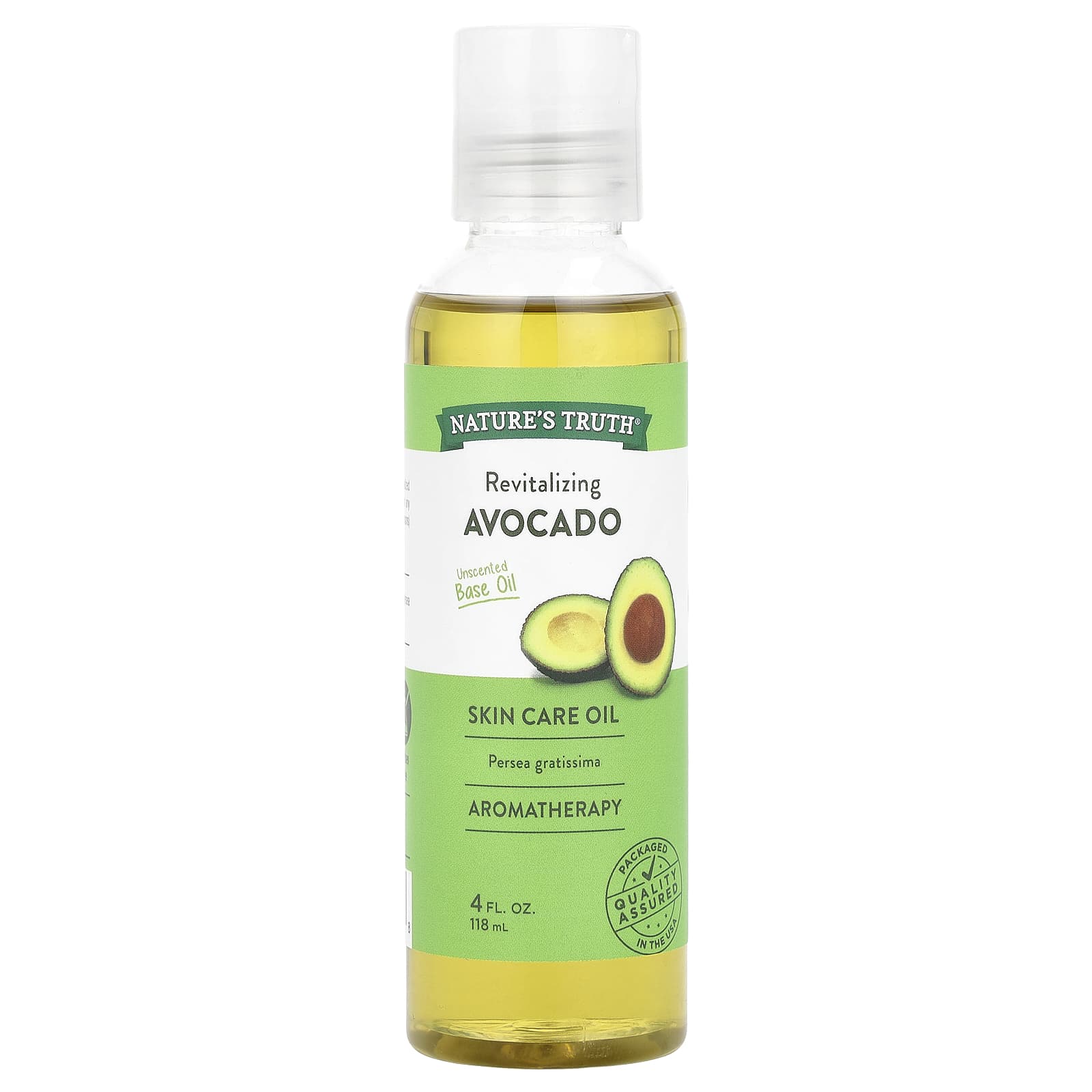 Nature's Truth, Skin Care Oil, Revitalizing Avocado , 4 fl oz (118 ml) - B0D1G6K5QR