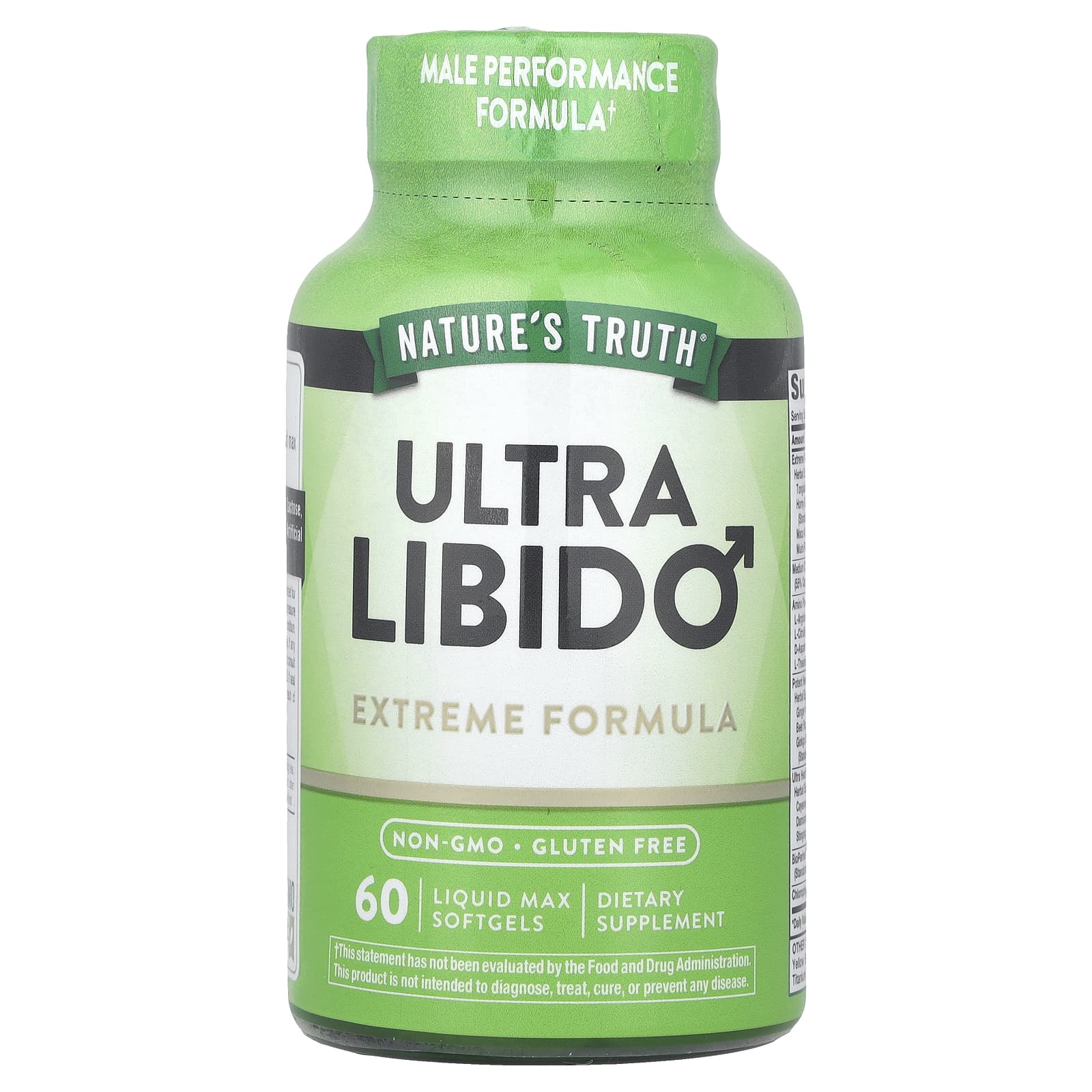 Nature's Truth, Ultra Libido, Extreme Formula, 60 Liquid Max Softgels - B08Z1C52LG