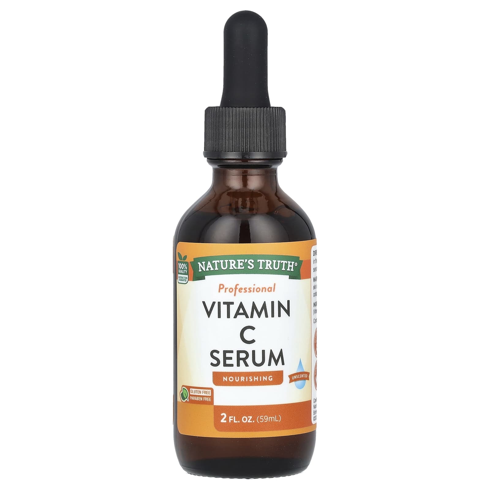 Nature's Truth, Vitamin C Serum, Topical Liquid, Unscented, 2 fl oz (59 ml) - B06W9K7WFB