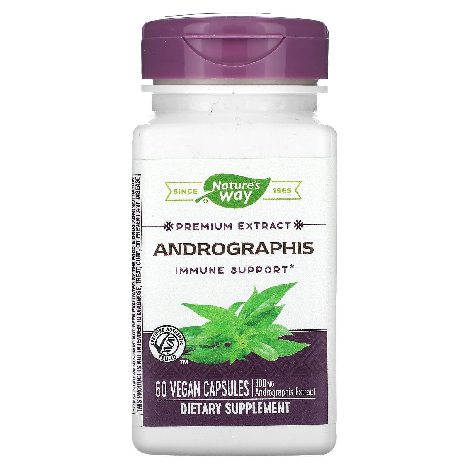 Nature's Way, Andrographis, 300 mg, 60 Vegan Capsules - B0002I6Q30