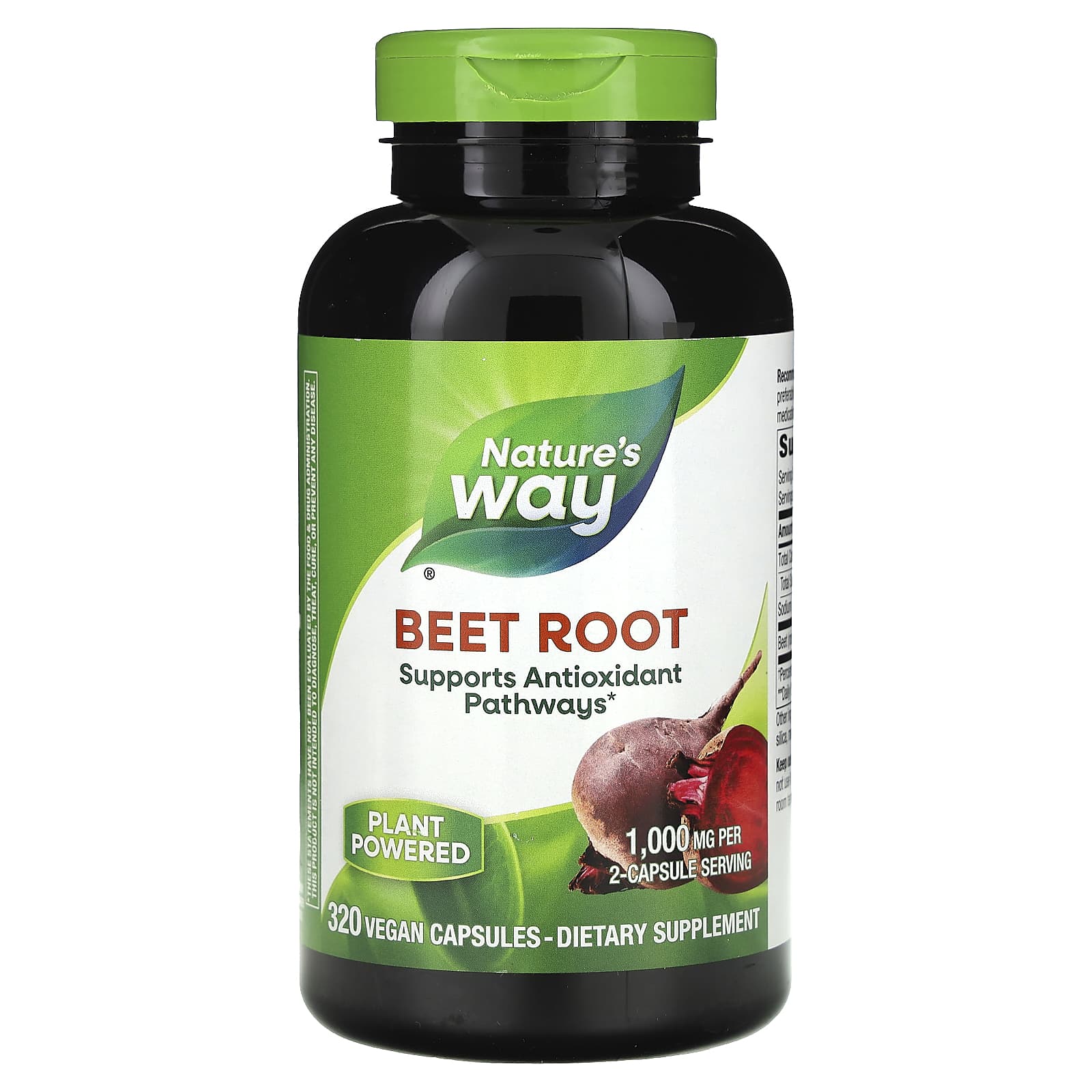 Nature's Way, Beet Root, 1,000 mg, 320 Vegan Capsules (500 mg per Capsule) - B074N42K5B