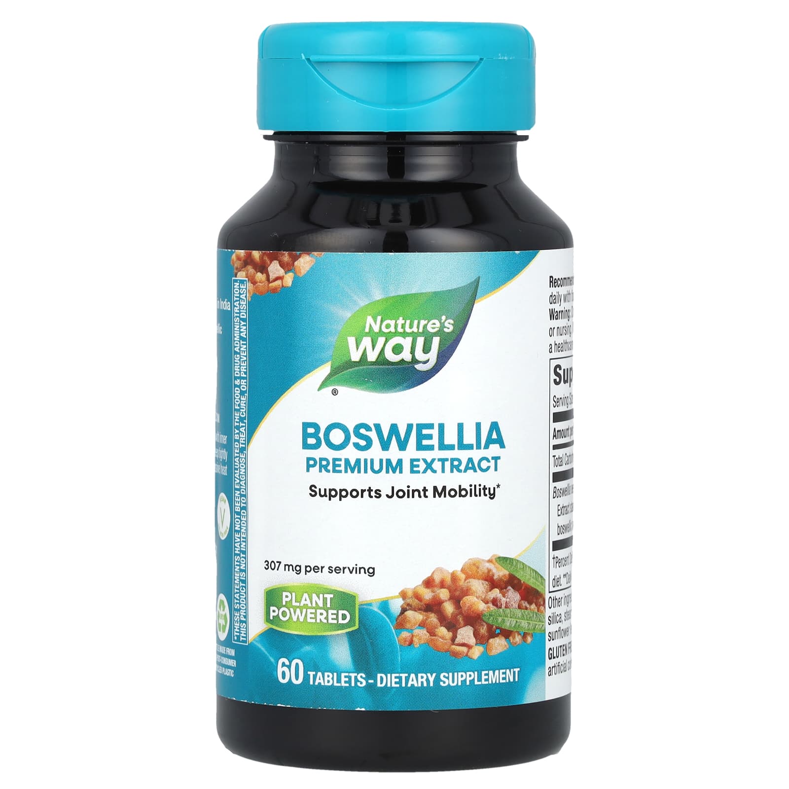 Nature's Way, Boswellia, Premium Extract, 307 mg, 60 Tablets - B00DKEUZKS