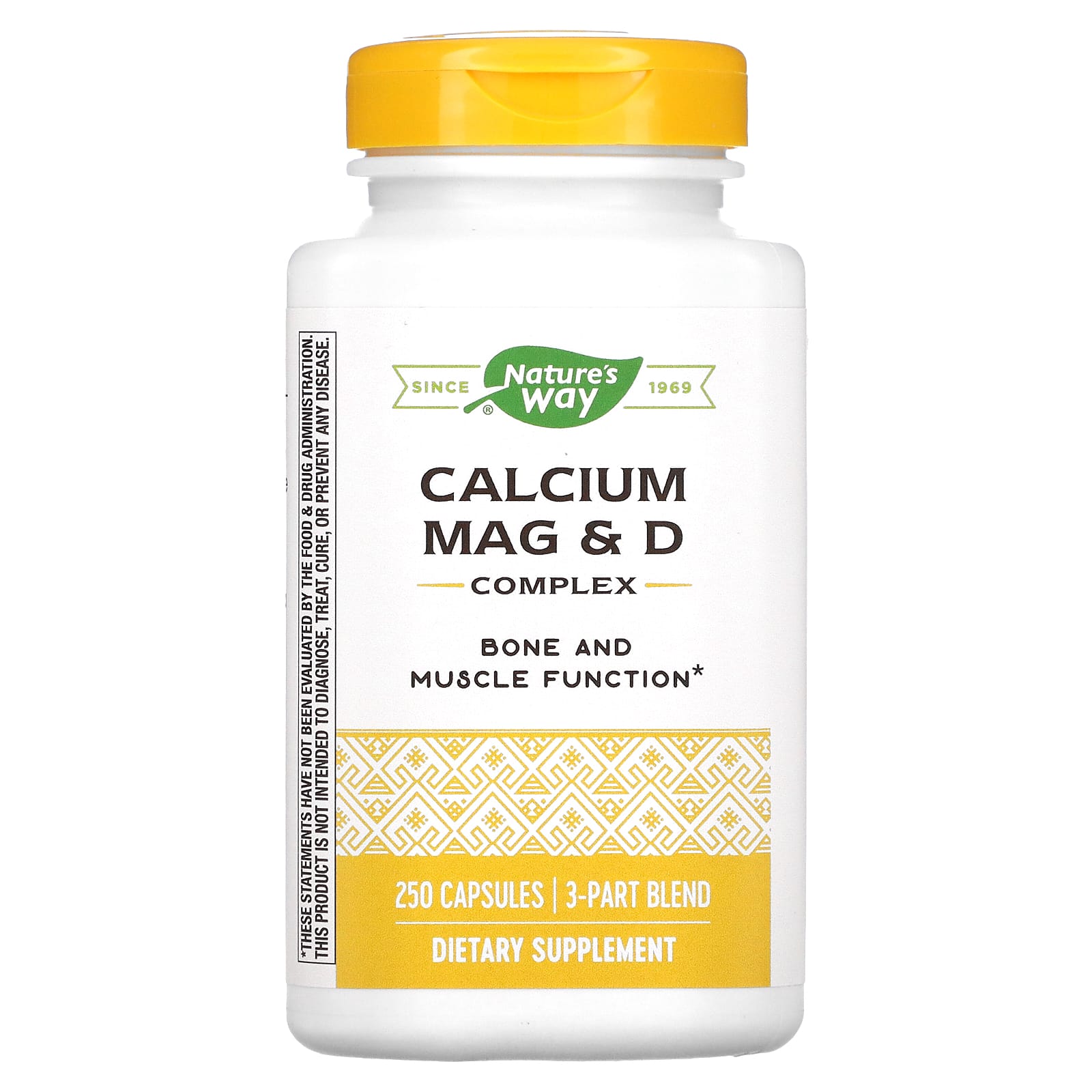 Nature's Way, Calcium Mag & D Complex, 250 Capsules - B003B3OOQ4