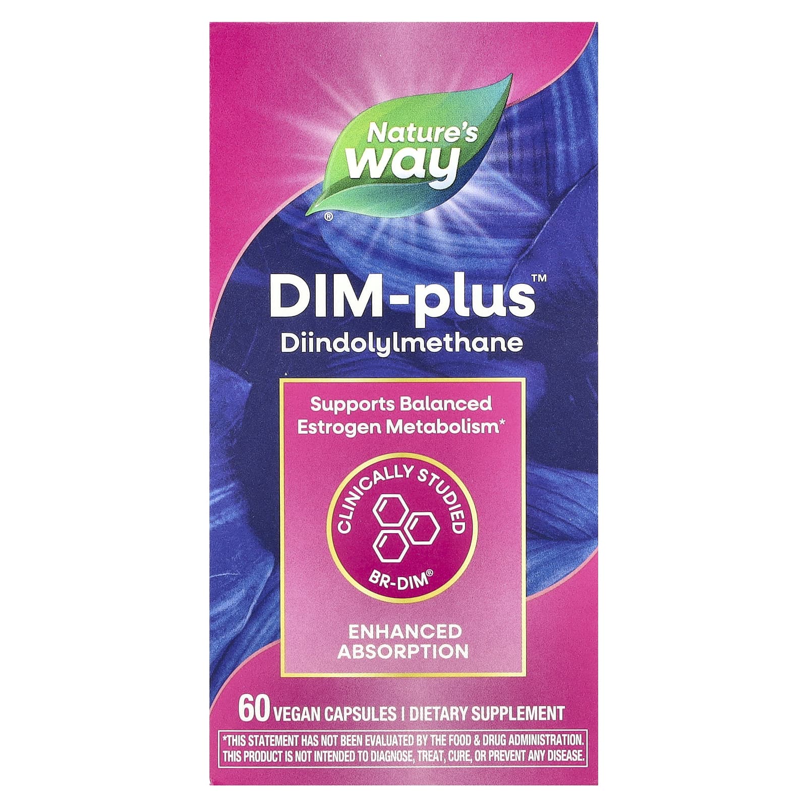 Nature's Way, DIM-Plus™, 60 Vegan Capsules - B00016WSDK