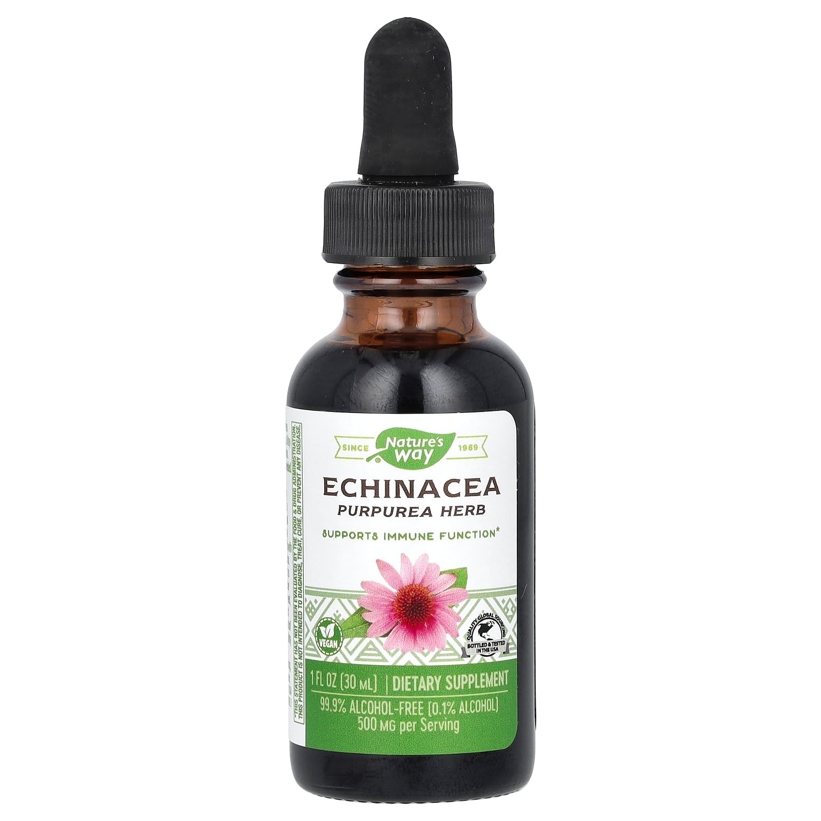 Nature's Way, Echinacea, 500 mg, 1 fl oz (30 ml) - B000EPYFU2