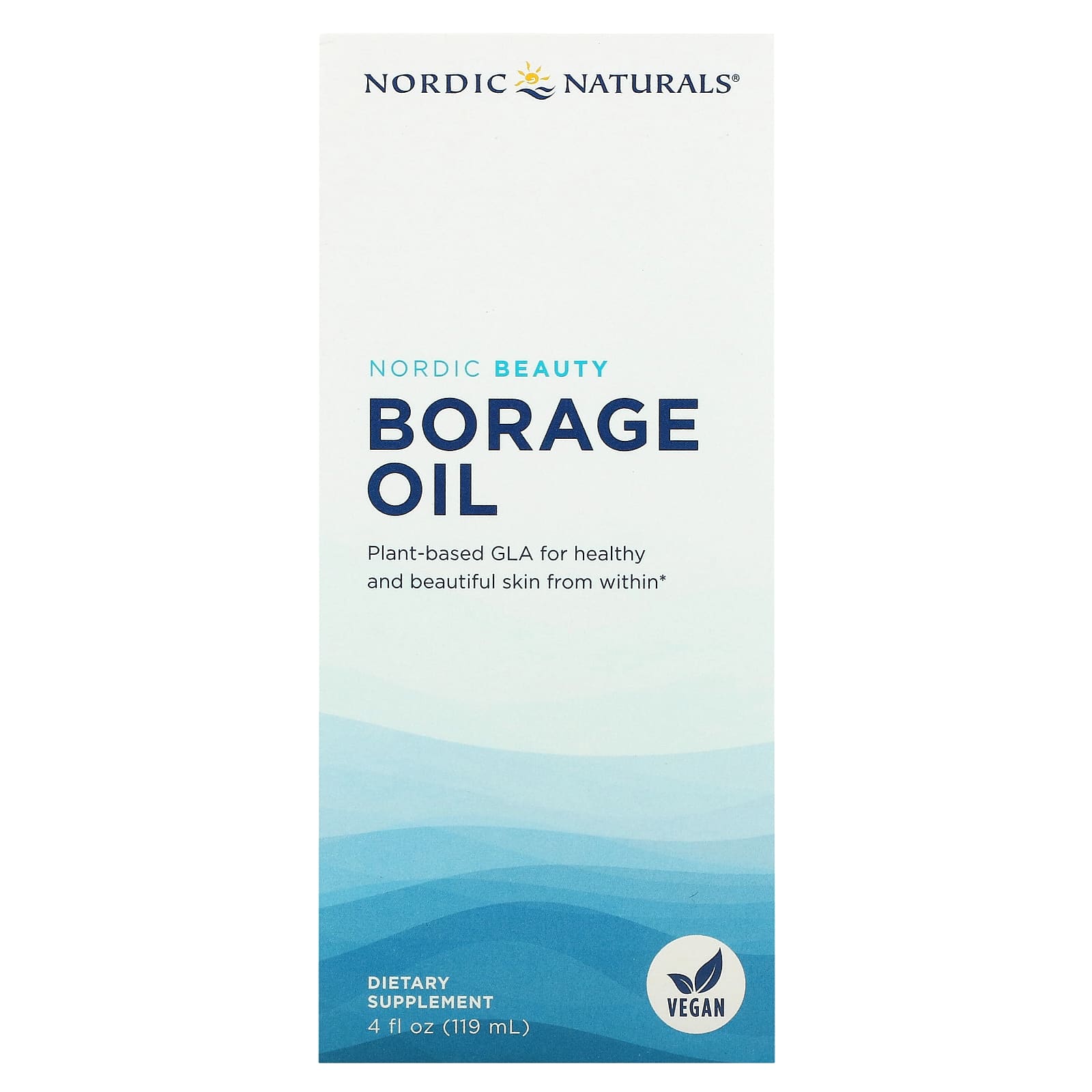 Nordic Naturals, Nordic Beauty, Borage Oil, 4 fl oz (119 ml) - B0081P77UW
