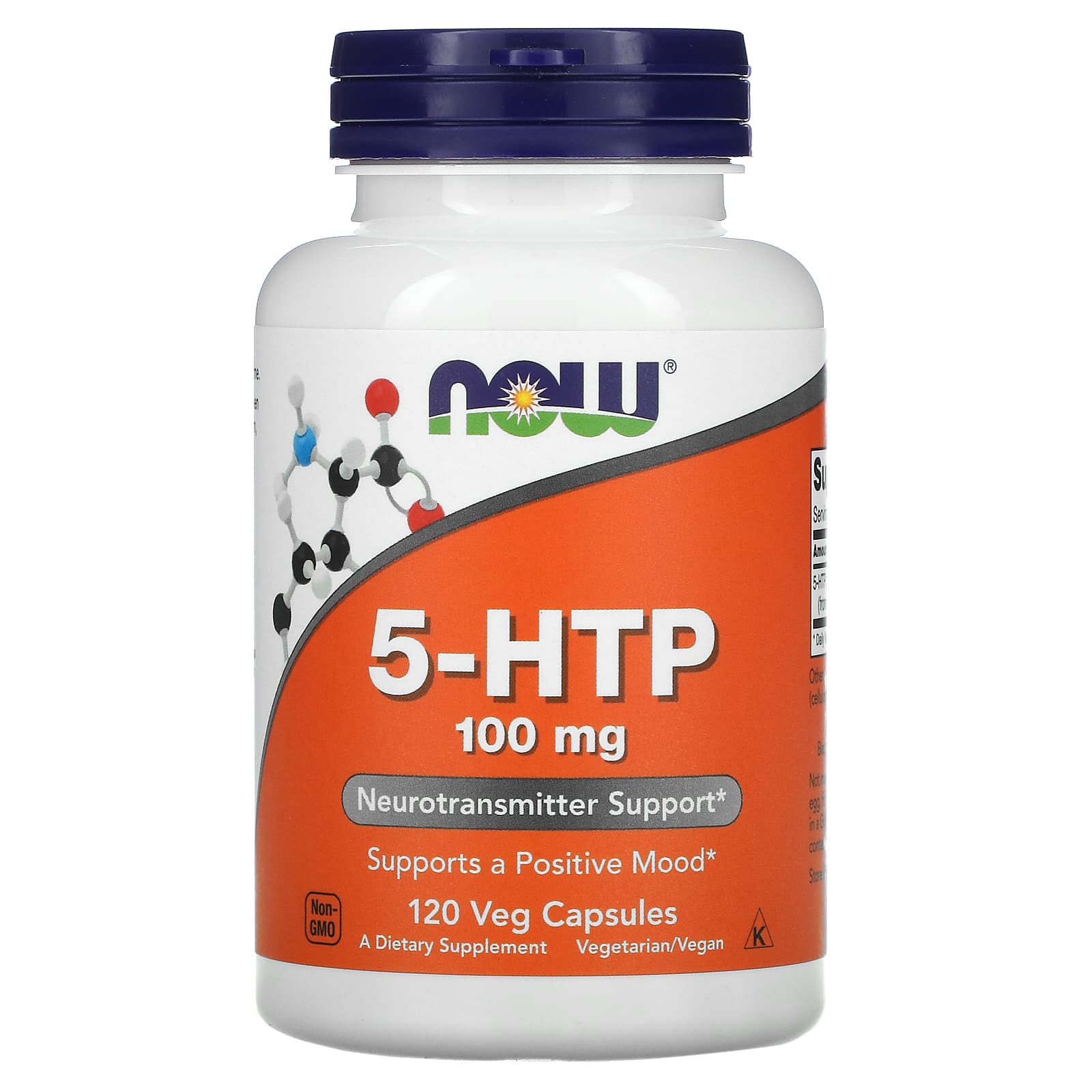 NOW Foods, 5-HTP, 100 mg, 120 Veg Capsules - B0013OQI1W