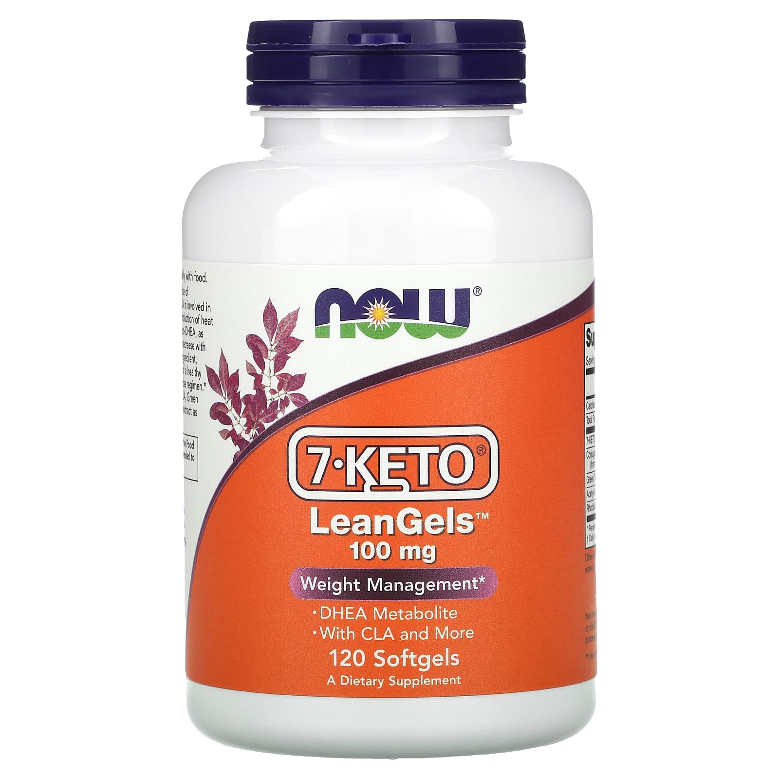 NOW Foods, 7-Keto LeanGels, 100 mg, 120 Softgels - B0041VMCGO