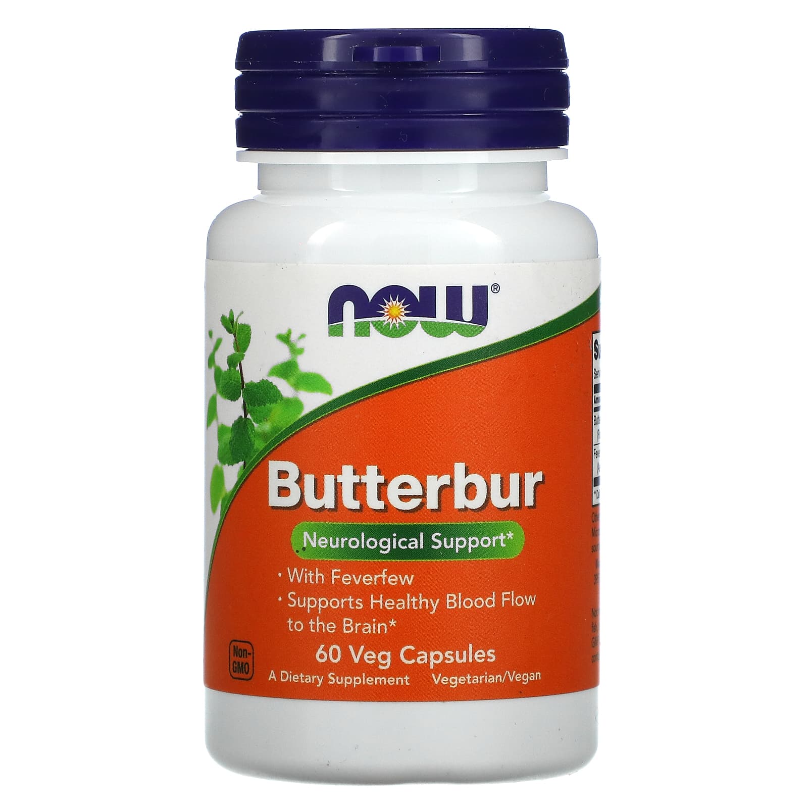 NOW Foods, Butterbur, 60 Veg Capsules - B0013OVXWQ