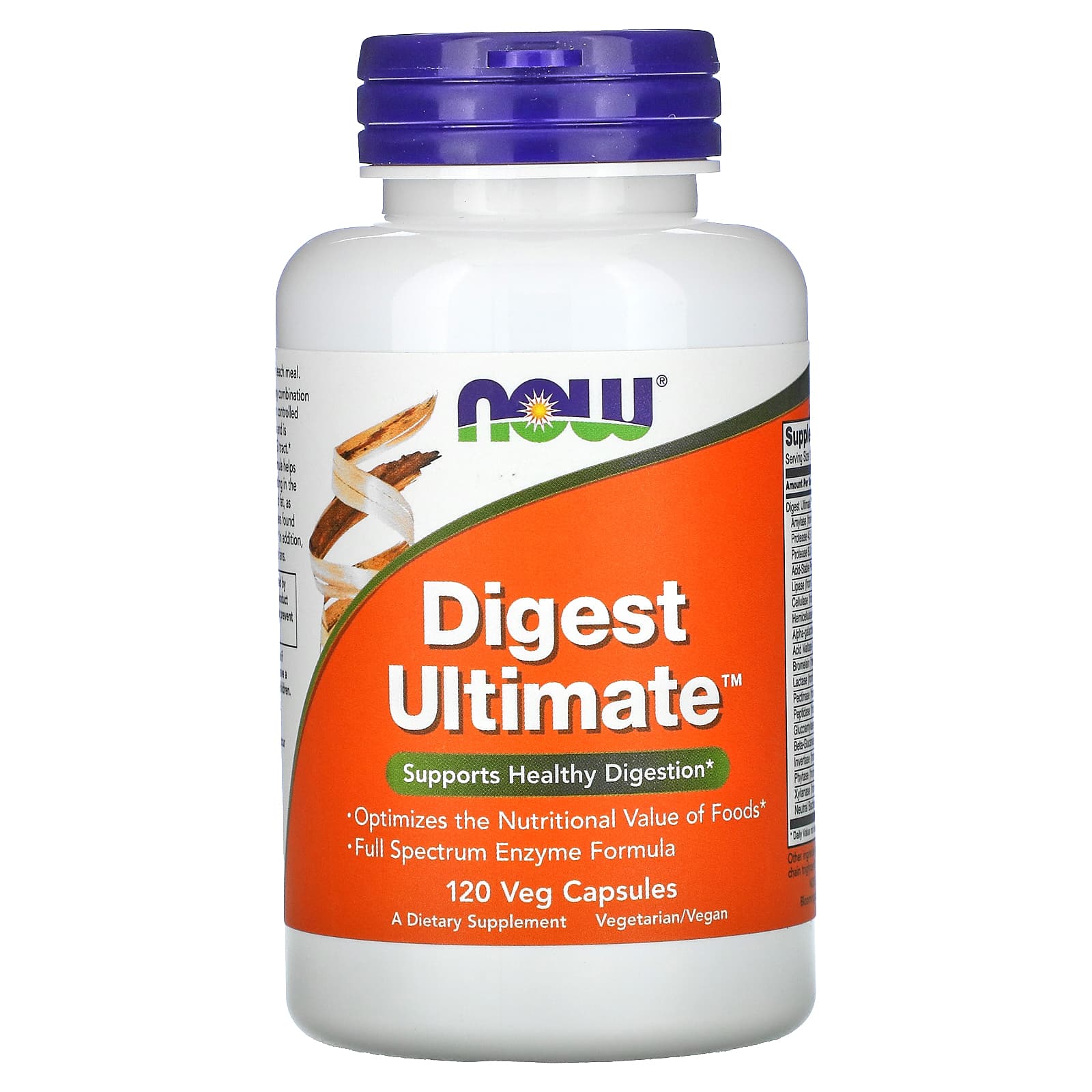 NOW Foods, Digest Ultimate, 120 Veg Capsules - B00GZROHC4