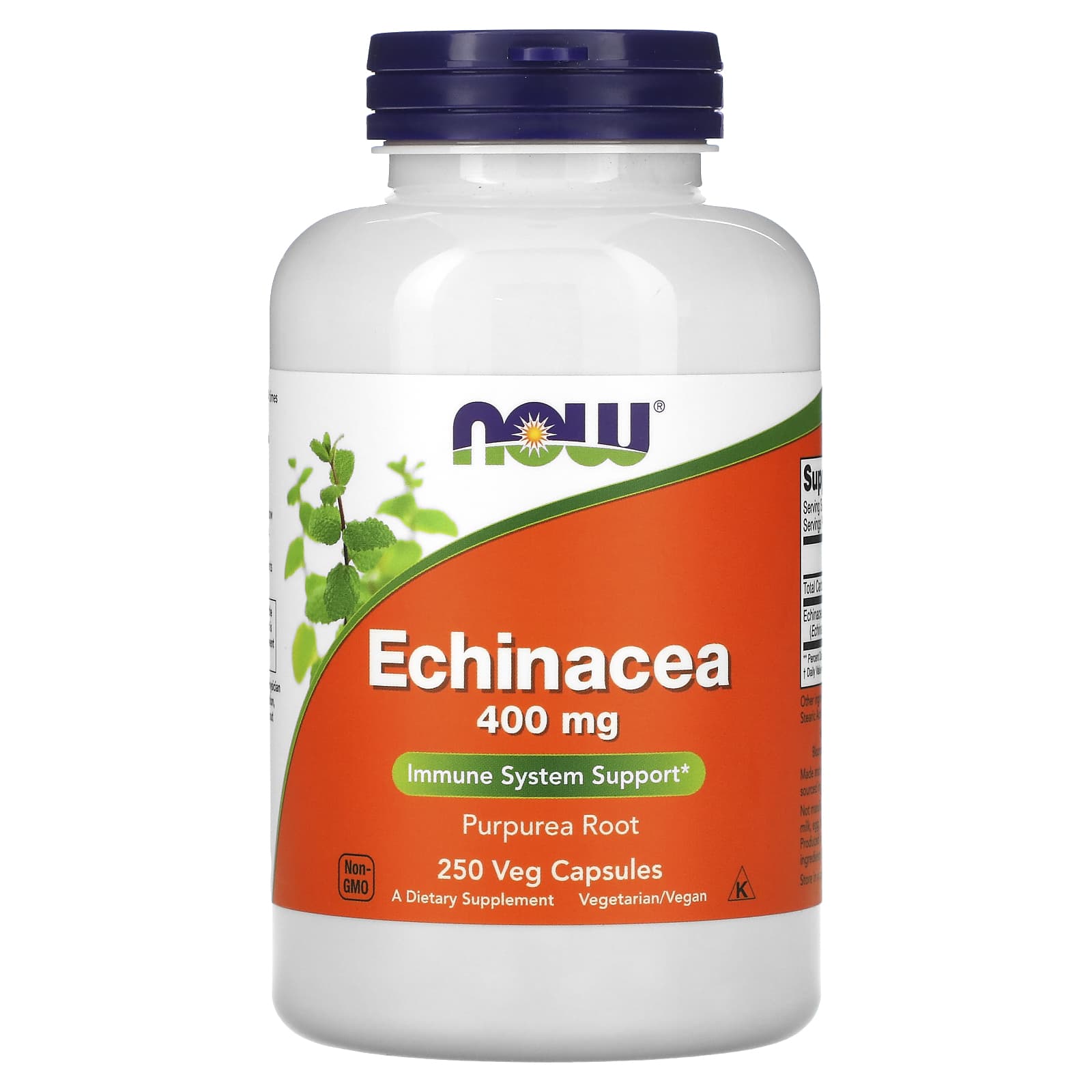 NOW Foods, Echinacea, 400 mg, 250 Veg Capsules - B0013OSMCU