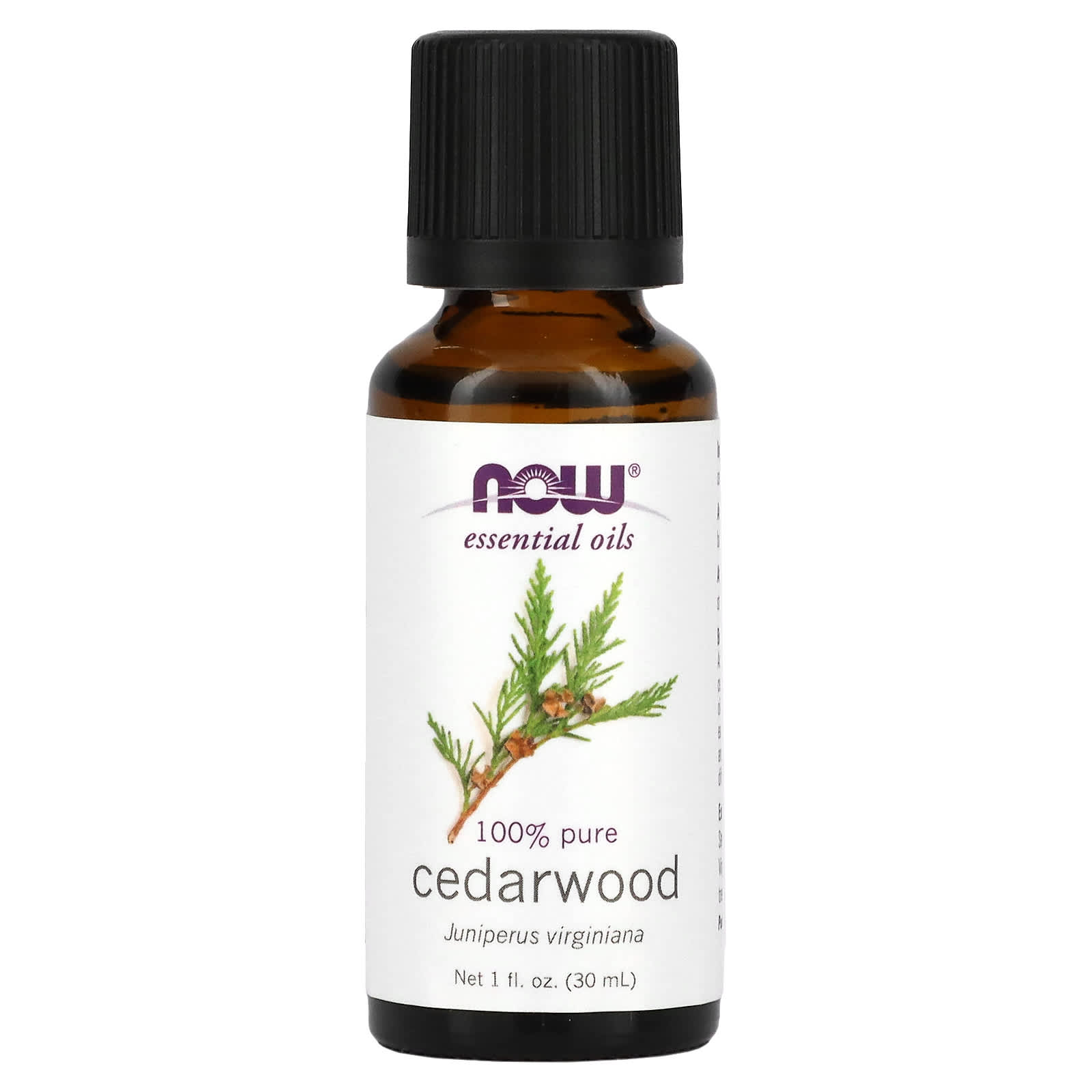 NOW Foods, Essential Oils, Cedarwood, 1 fl oz (30 ml) - B000MGWIMK