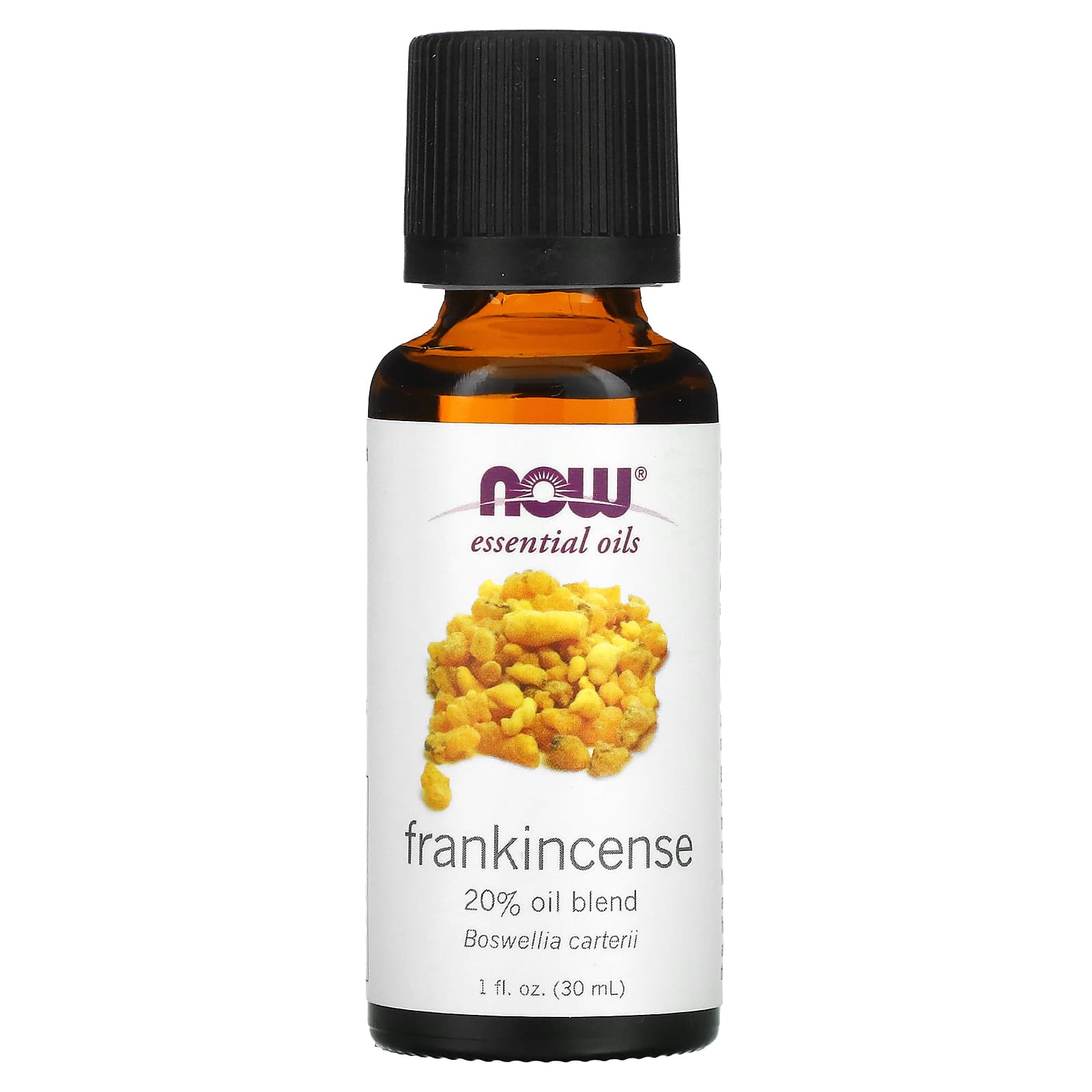 NOW Foods, Essential Oils, Frankincense 20% Oil Blend, 1 fl oz (30 ml) - B0019LRZ2K