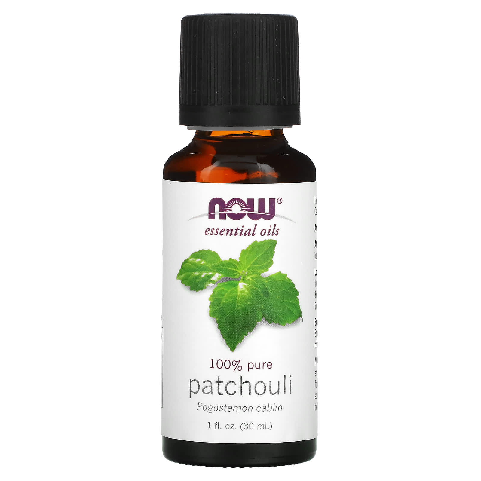 NOW Foods, Essential Oils, Patchouli, 1 fl oz (30 ml) - B0019LWTI0