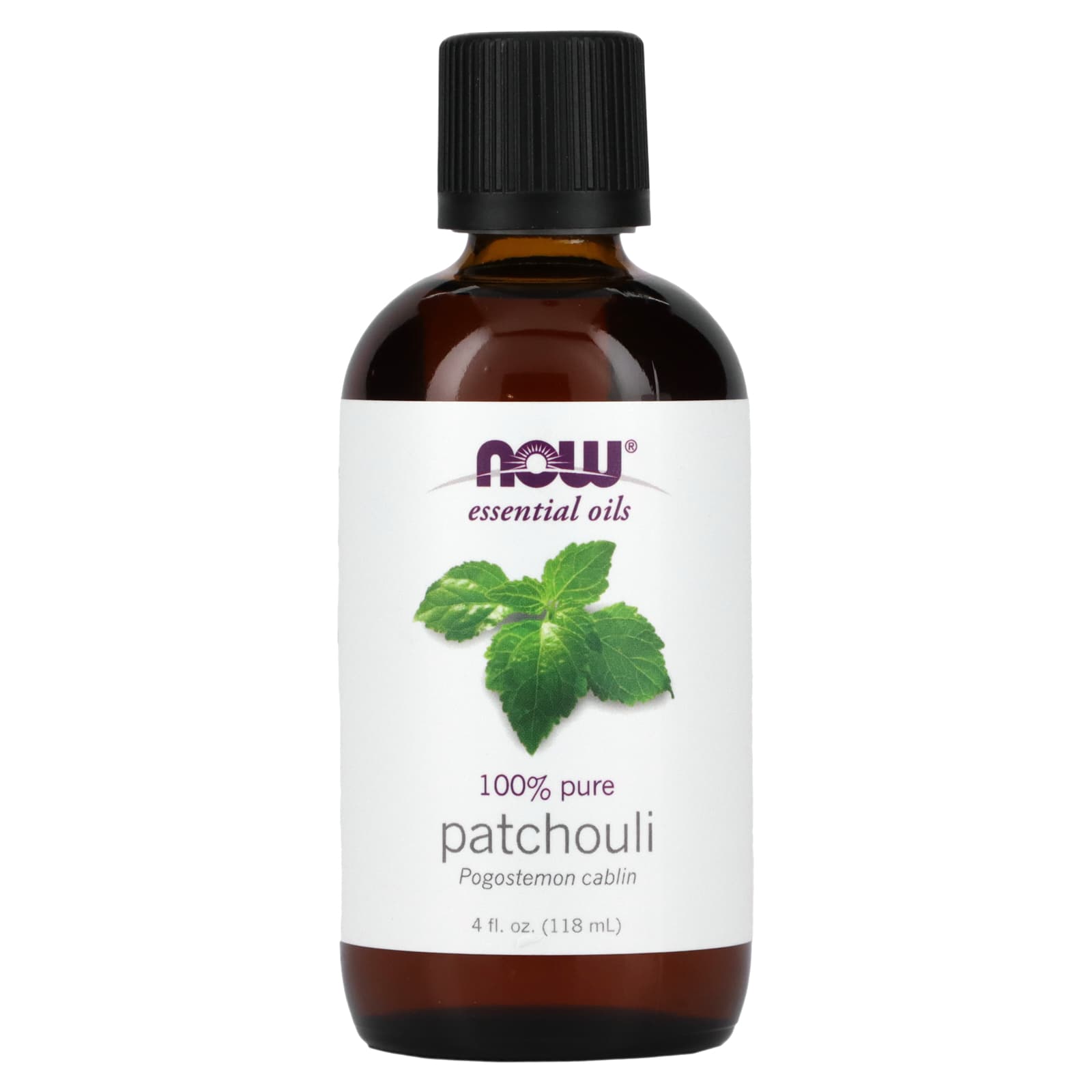 NOW Foods, Essential Oils, Patchouli, 4 fl oz (118 ml) - B0019LWTJO