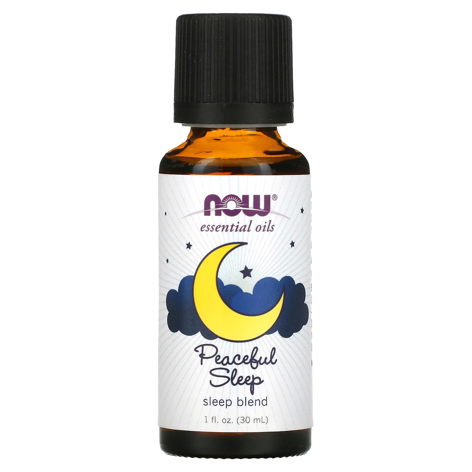 NOW Foods, Essential Oils, Peaceful Sleep, 1 fl oz (30 ml) - B00GWZ0AWU