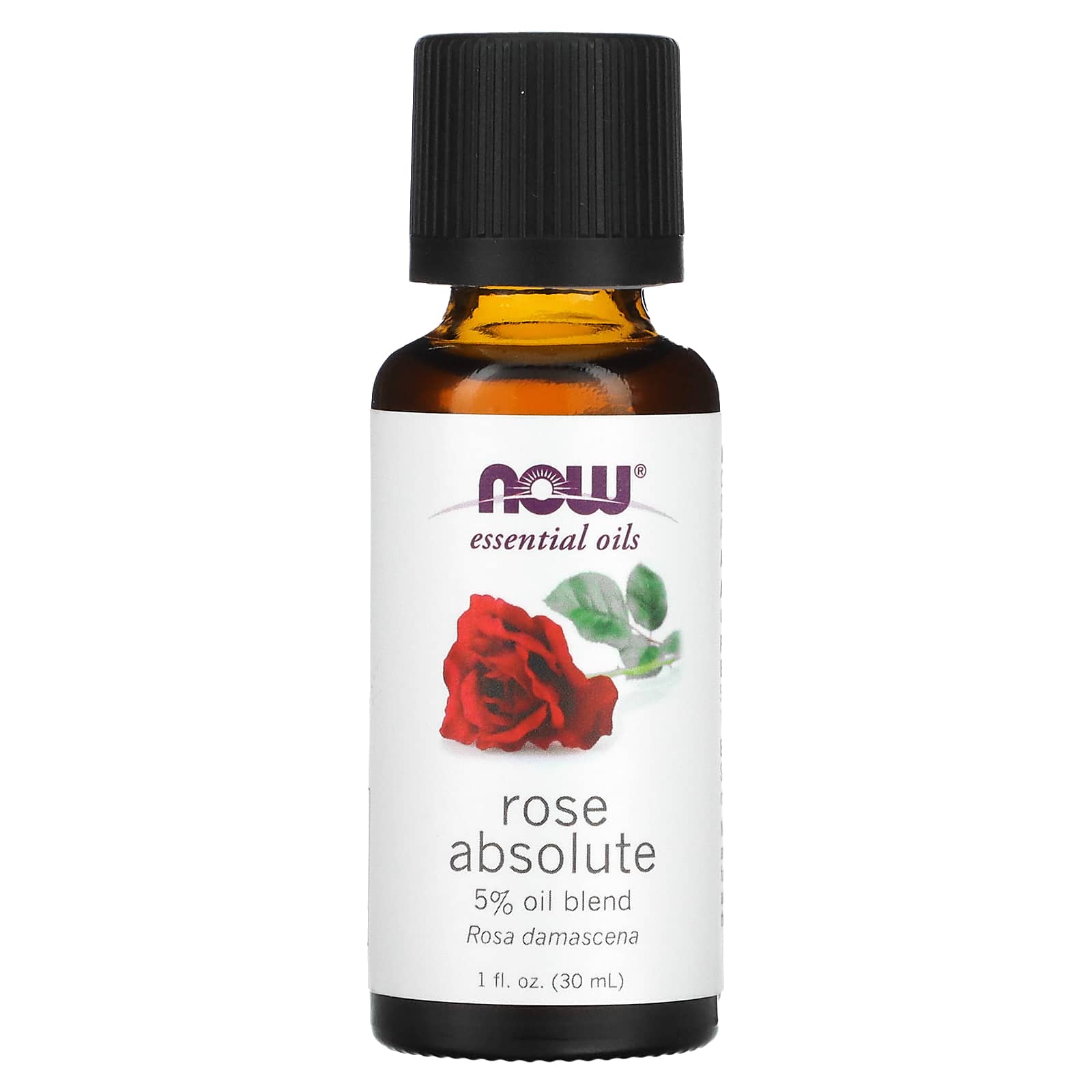 NOW Foods, Essential Oils, Rose Absolute, 1 fl oz (30 ml) - B0019LVFO4