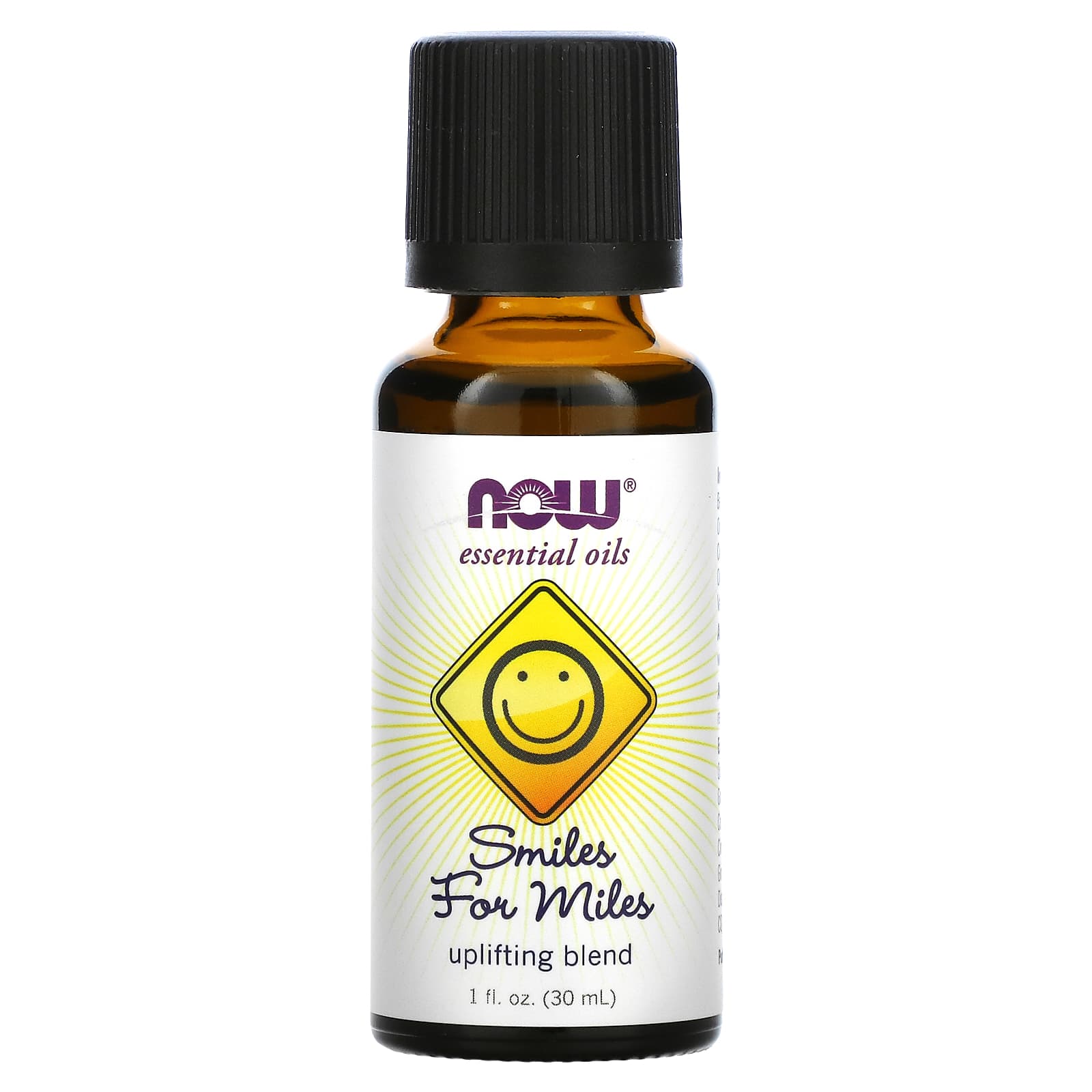NOW Foods, Essential Oils, Smiles for Miles, 1 fl oz (30 ml) - B01JGI70HM