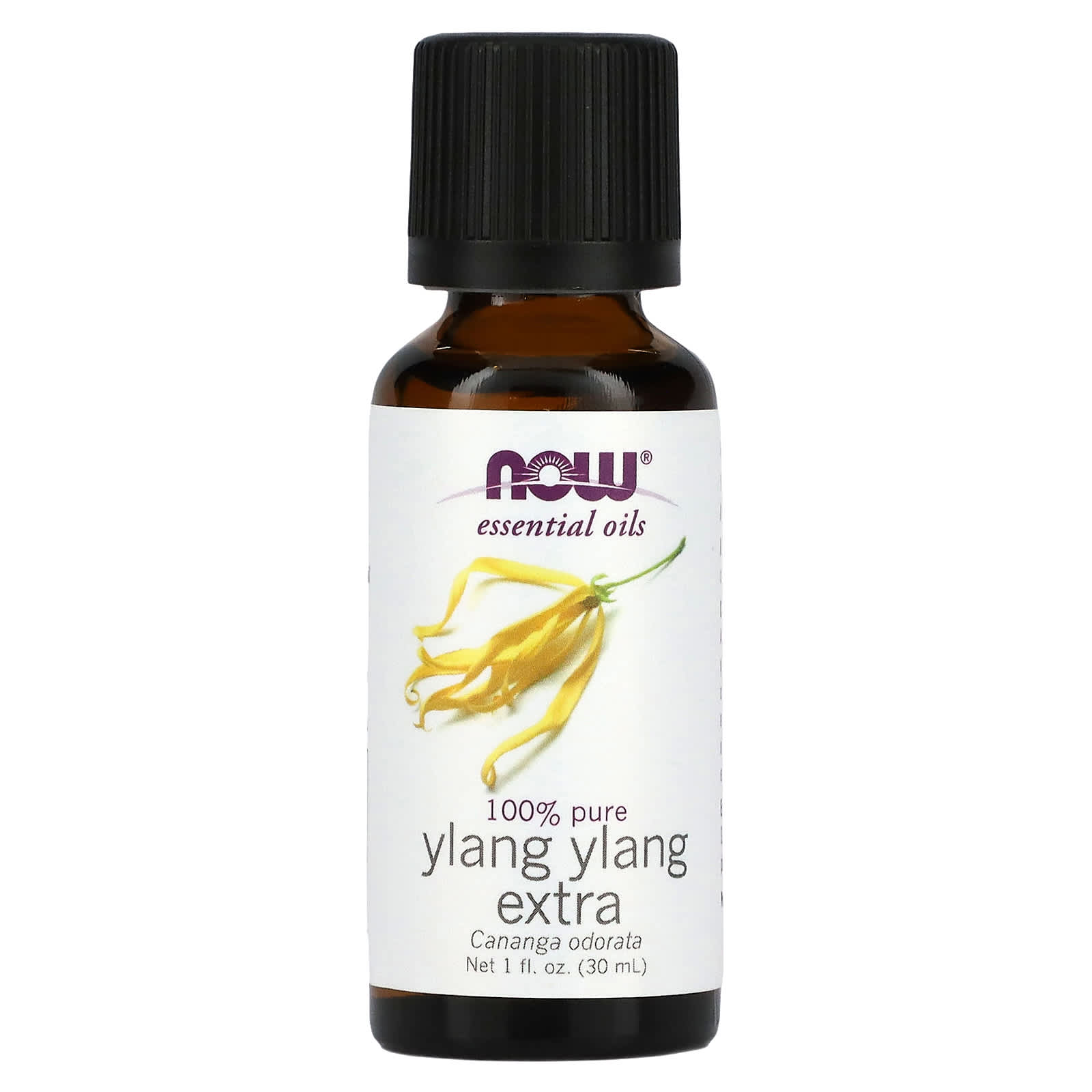 NOW Foods, Essential Oils, Ylang Ylang Extra, 1 fl oz (30 ml) - B000TUUGAK
