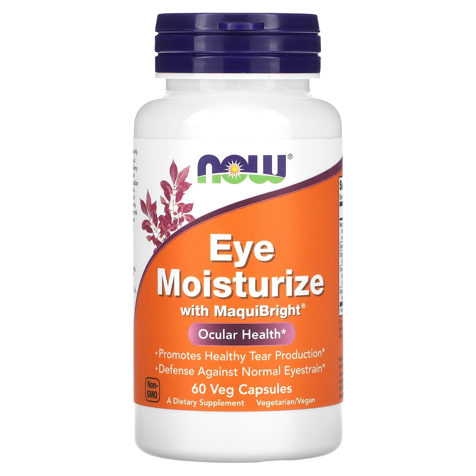 NOW Foods, Eye Moisturizer with MaquiBright, 60 Veg Capsules - B0BW4KGMZ3