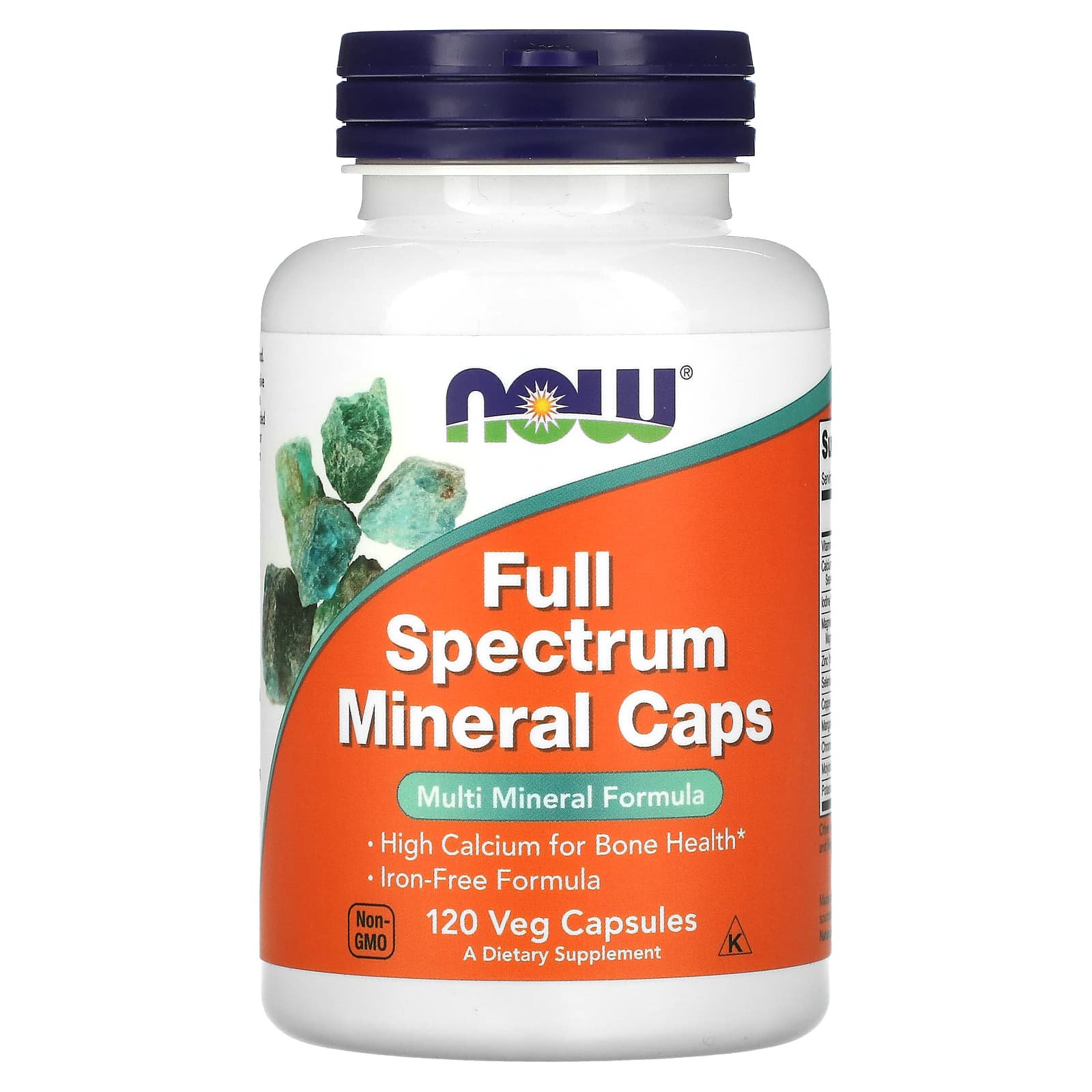 NOW Foods, Full Spectrum Mineral Caps, 120 Veg Capsules - B001F0R68S