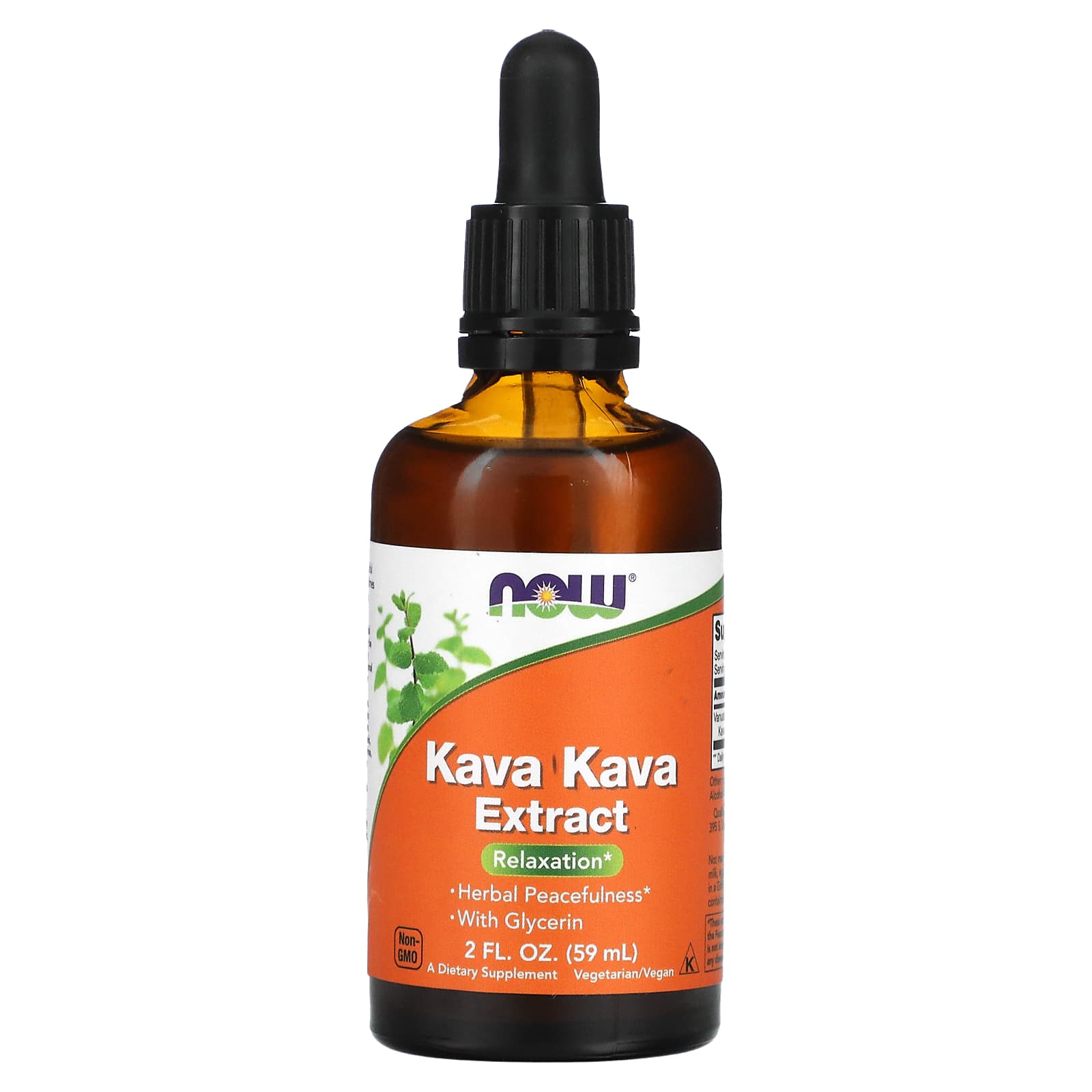 NOW Foods, Kava Kava Extract Liquid, 2 fl oz (59 ml) - B0C1FYYZF7