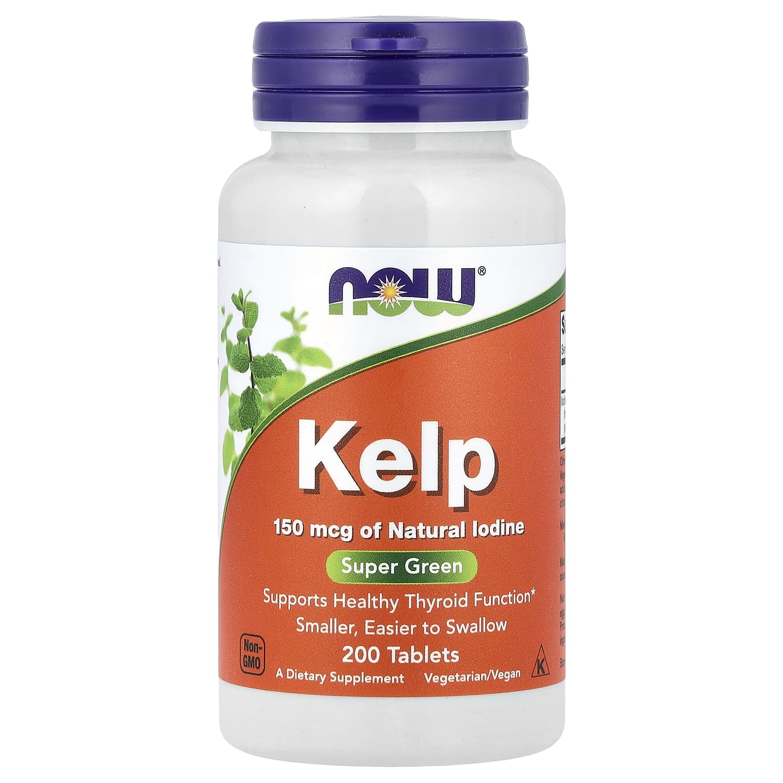 NOW Foods, Kelp, 150 mcg, 200 Tablets - B000OSQP3E