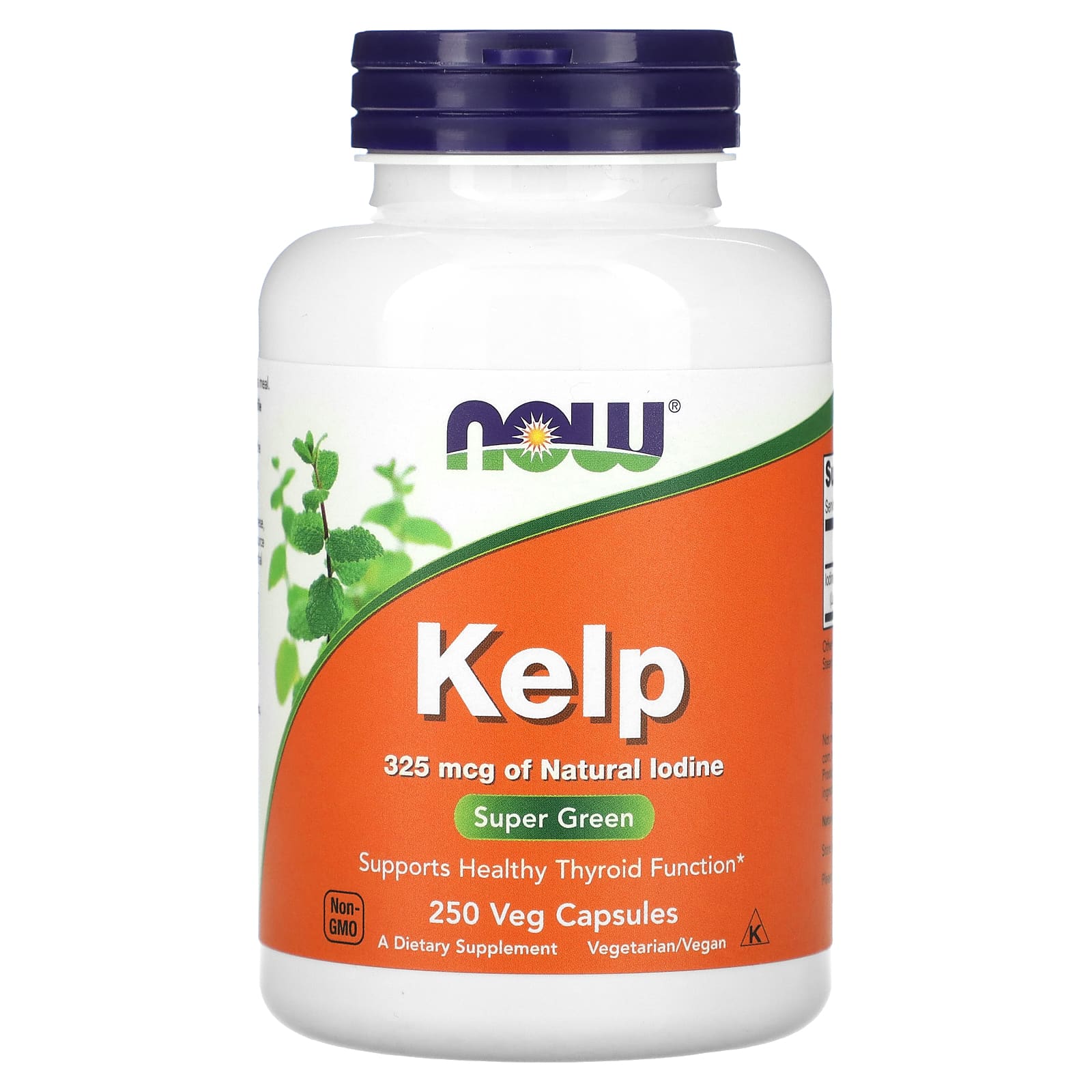 NOW Foods, Kelp, 250 Veg Capsules - B0009A0LDM