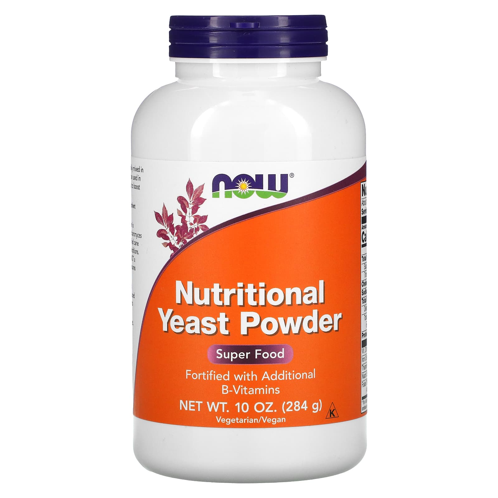 NOW Foods, Nutritional Yeast Powder, 10 oz (284 g) - B00028M47C