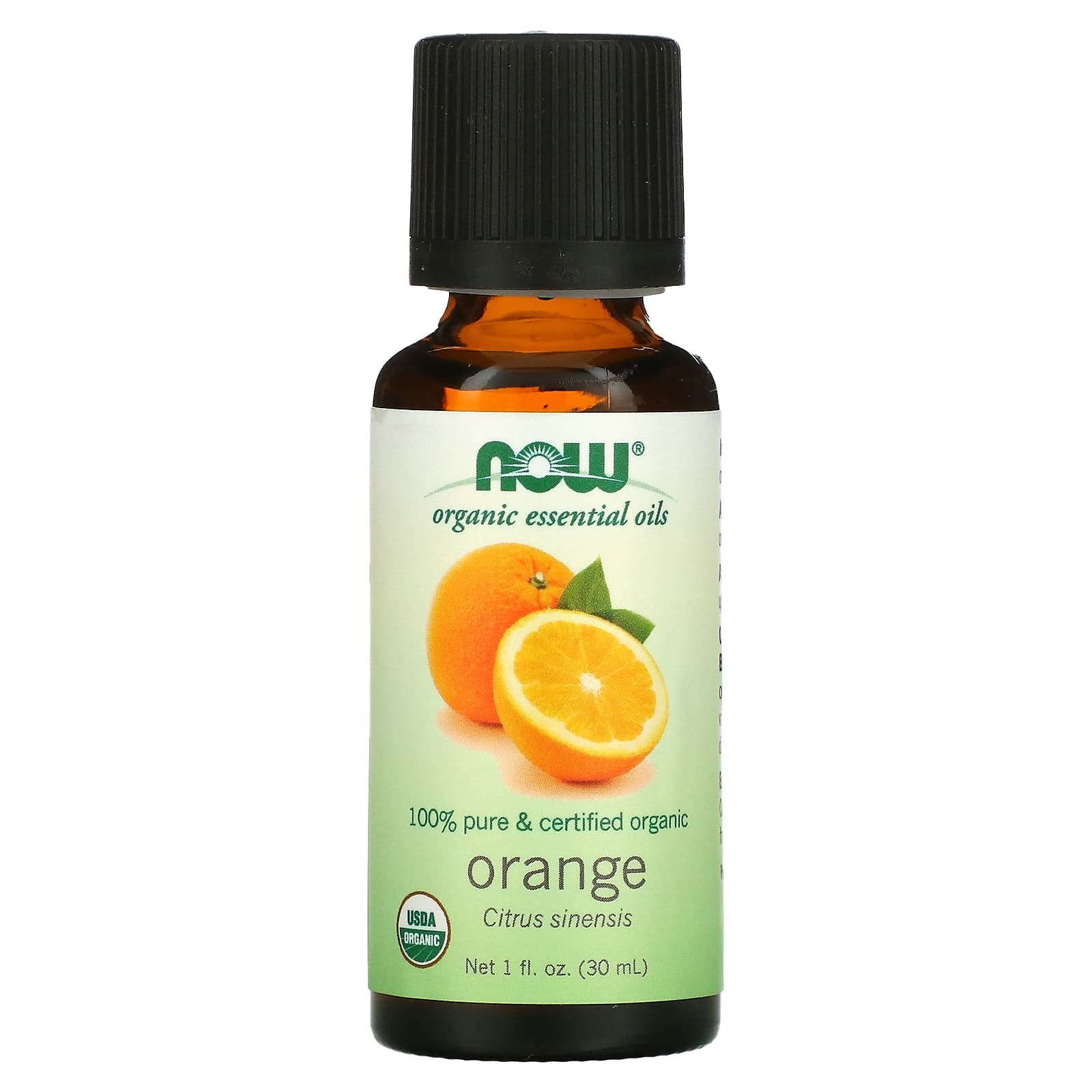 NOW Foods, Organic Essential Oils, Orange, 1 fl oz (30 ml) - B000MGWIM0