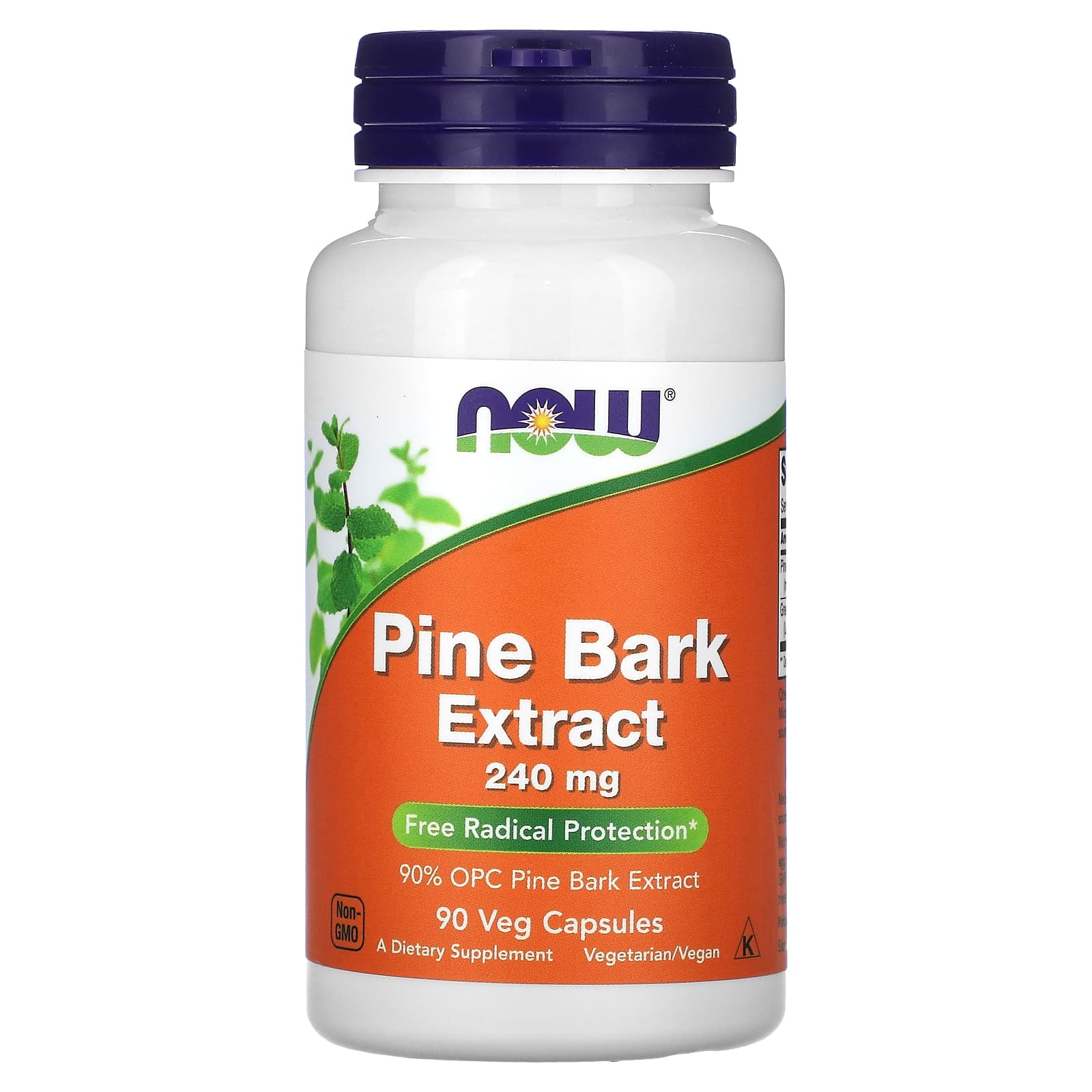 NOW Foods, Pine Bark Extract, 240 mg, 90 Veg Capsules - B006OI33QU