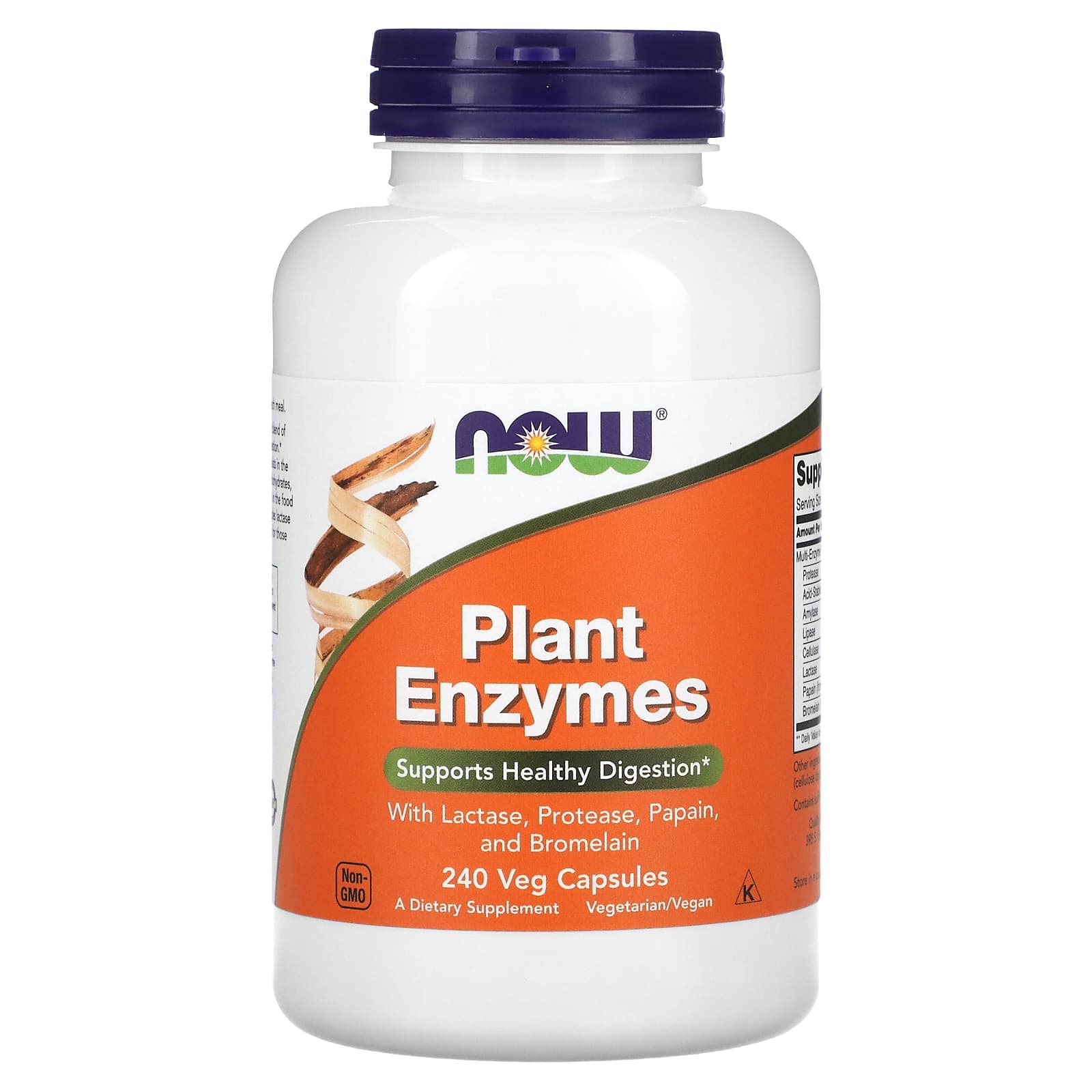 NOW Foods, Plant Enzymes, 240 Veg Capsules - B0013OW1SG