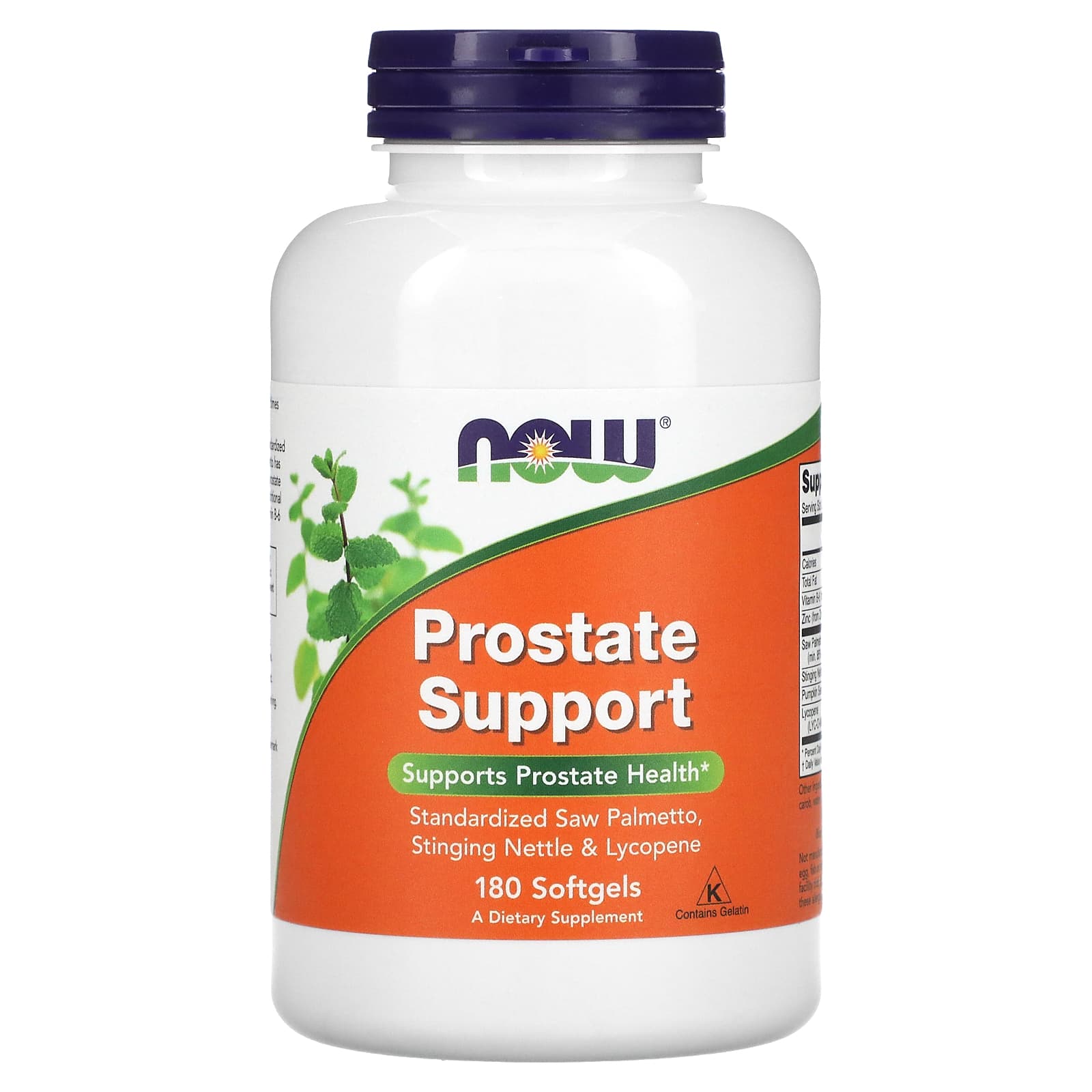 NOW Foods, Prostate Support, 180 Softgels - B0013OQNEO