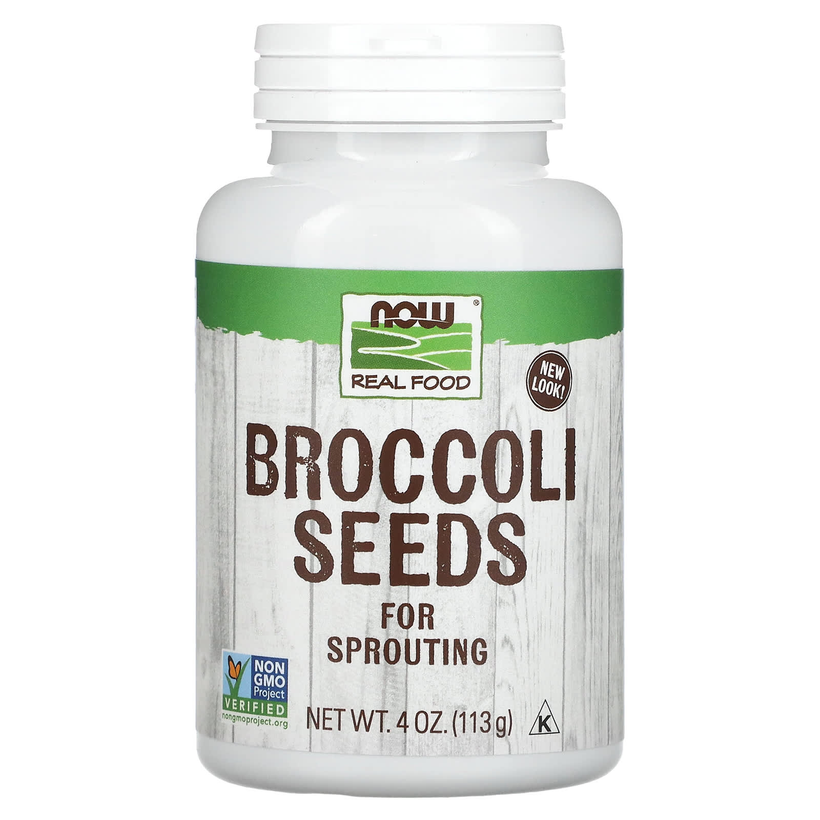 NOW Foods, Real Food, Broccoli Seeds, 4 oz (113 g) - B009K72XW2