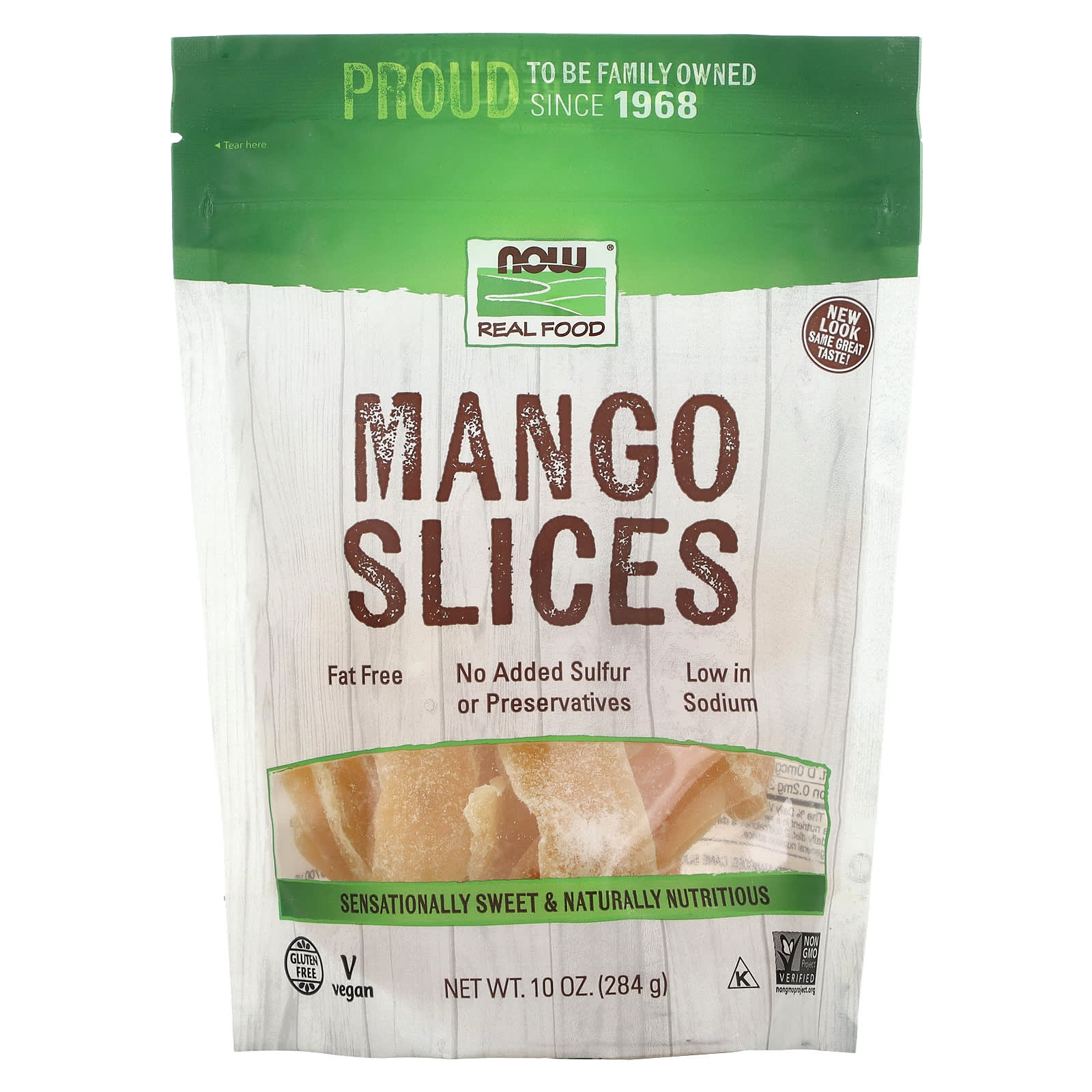 NOW Foods, Real Food, Mango Slices, 10 oz (284 g) - B00138YG80