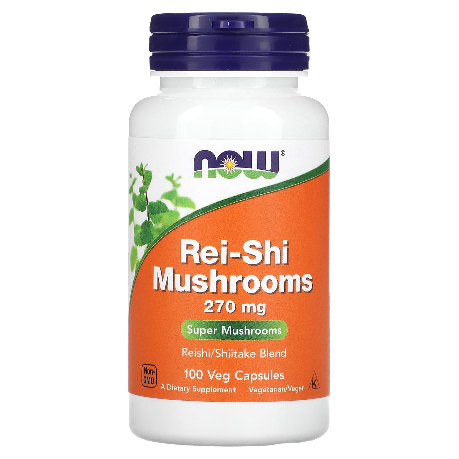 NOW Foods, ReiShi, 270 mg, 100 Veg Capsules