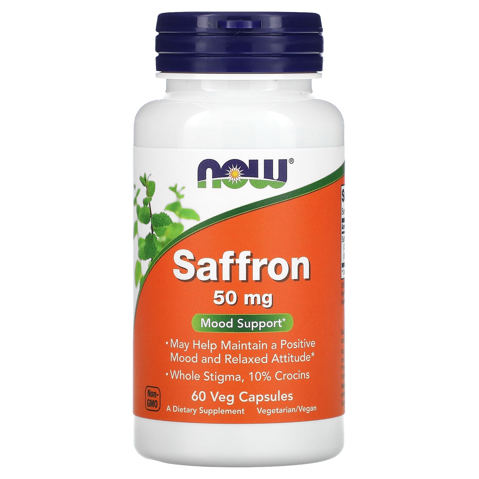 NOW Foods, Saffron, 50 mg, 60 Veg Capsules - B092XM6XCQ