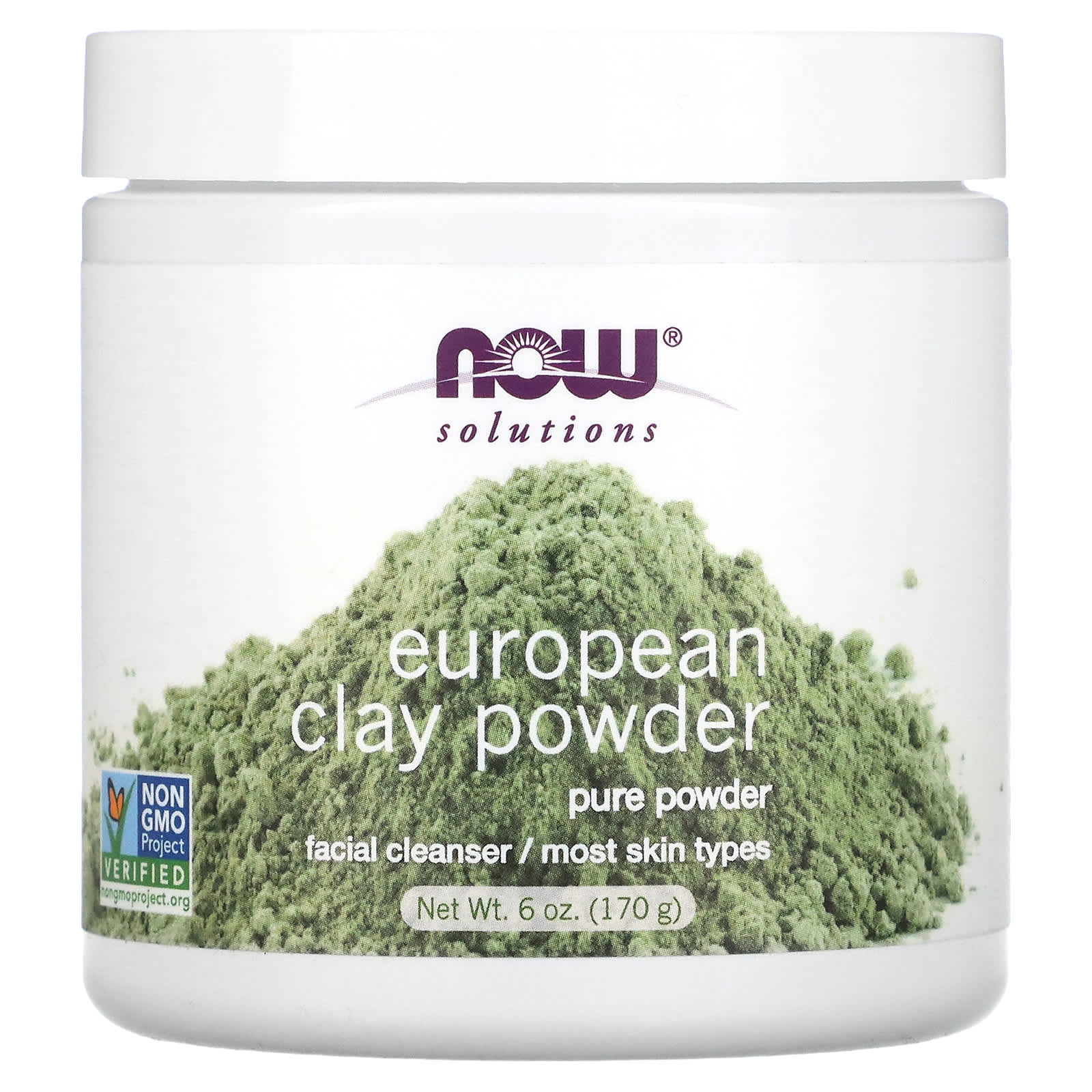 NOW Foods, Solutions, European Clay Powder, 6 oz (170 g) - B0014UCJPO