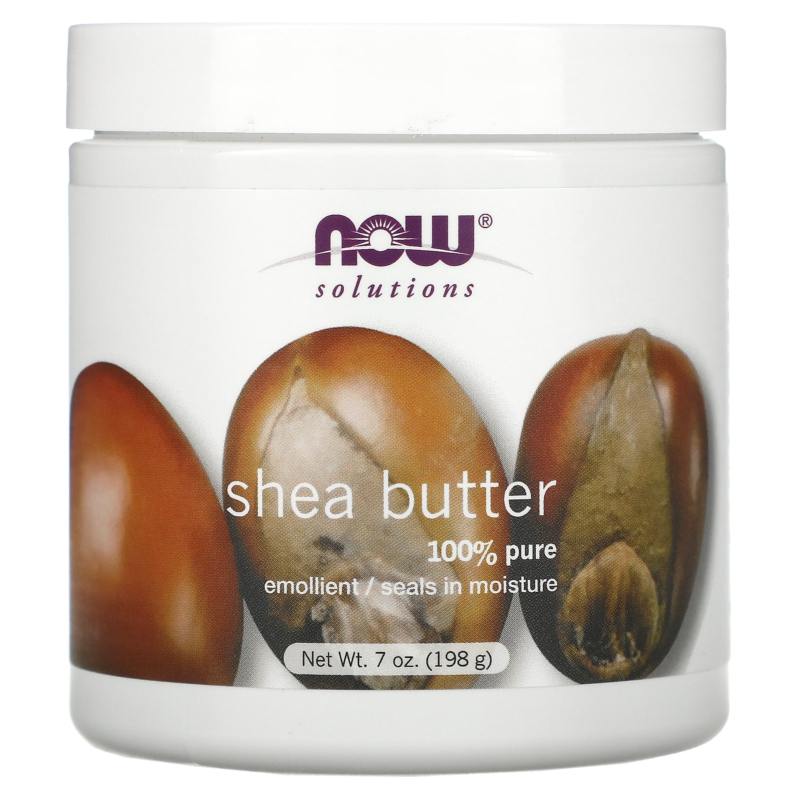 NOW Foods, Solutions, Shea Butter, 7 oz (198 g) - B000F4J8VI
