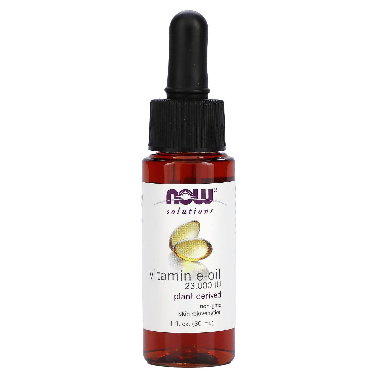 NOW Foods, Solutions, Vitamin E-Oil, 23,000 IU, 1 fl oz (30 ml) - B000VRTE9A