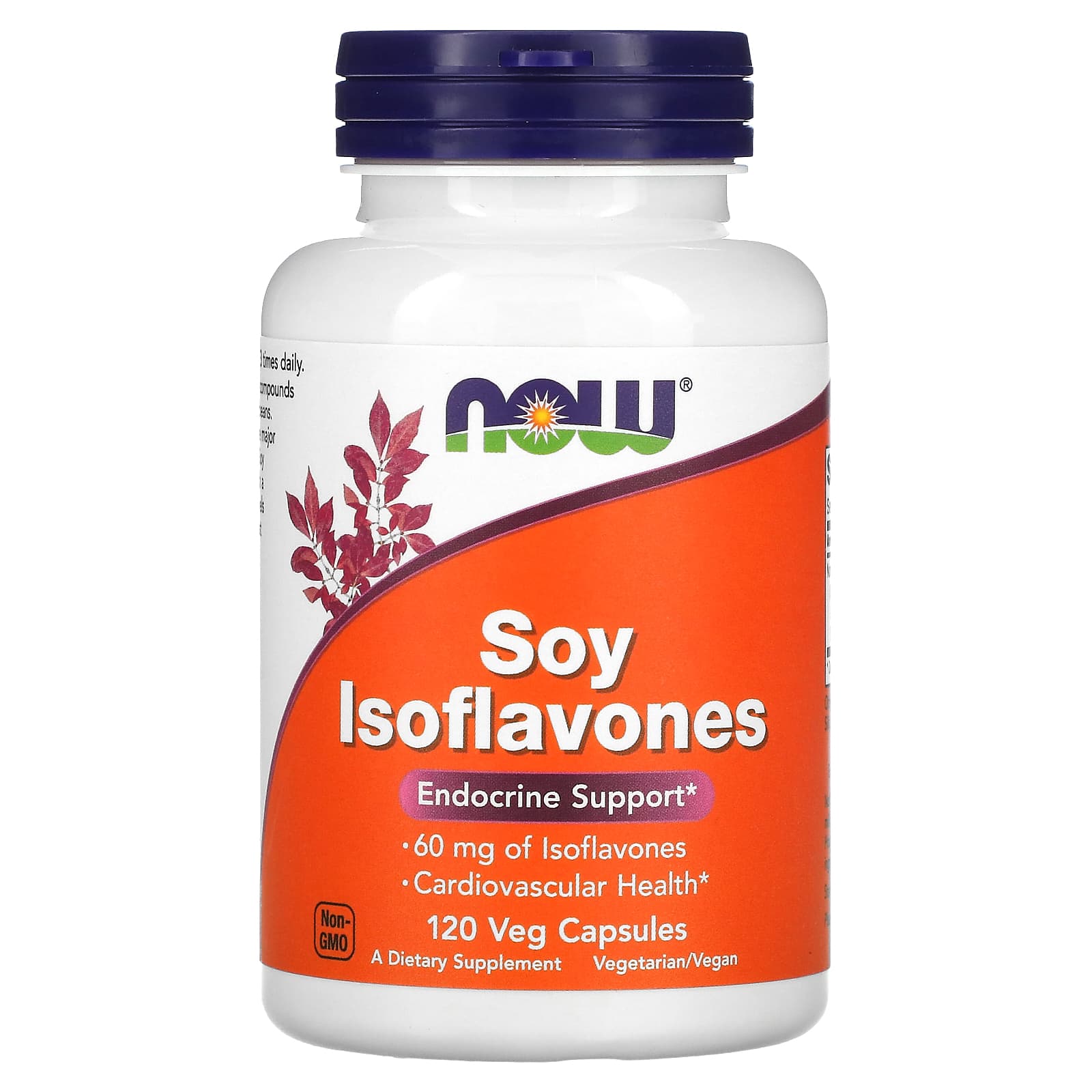 NOW Foods, Soy Isoflavones, 120 Veg Capsules - B0013OW4WE