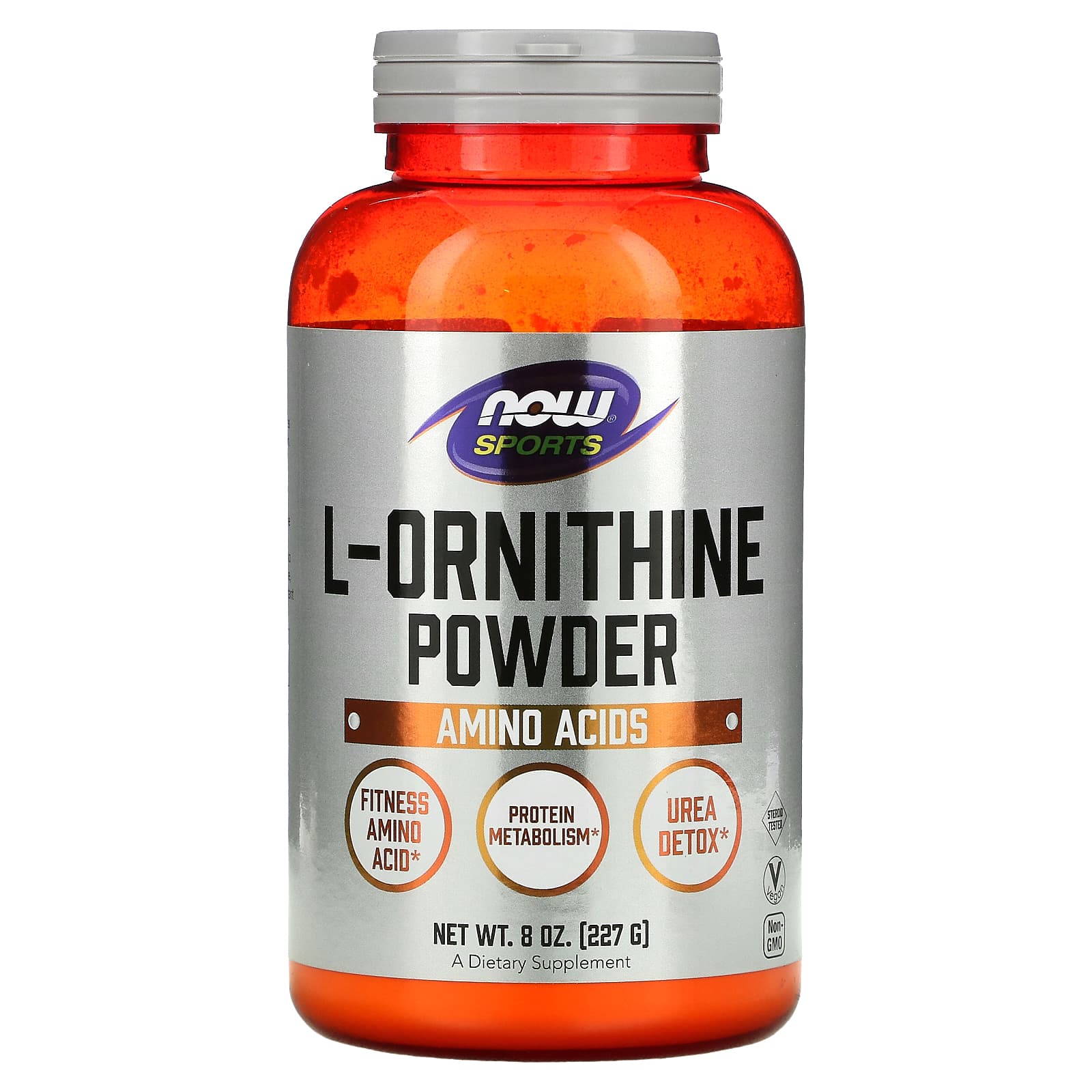 NOW Foods, Sports, L-Ornithine Powder, 8 oz (227 g) - B0BVVB9XSH