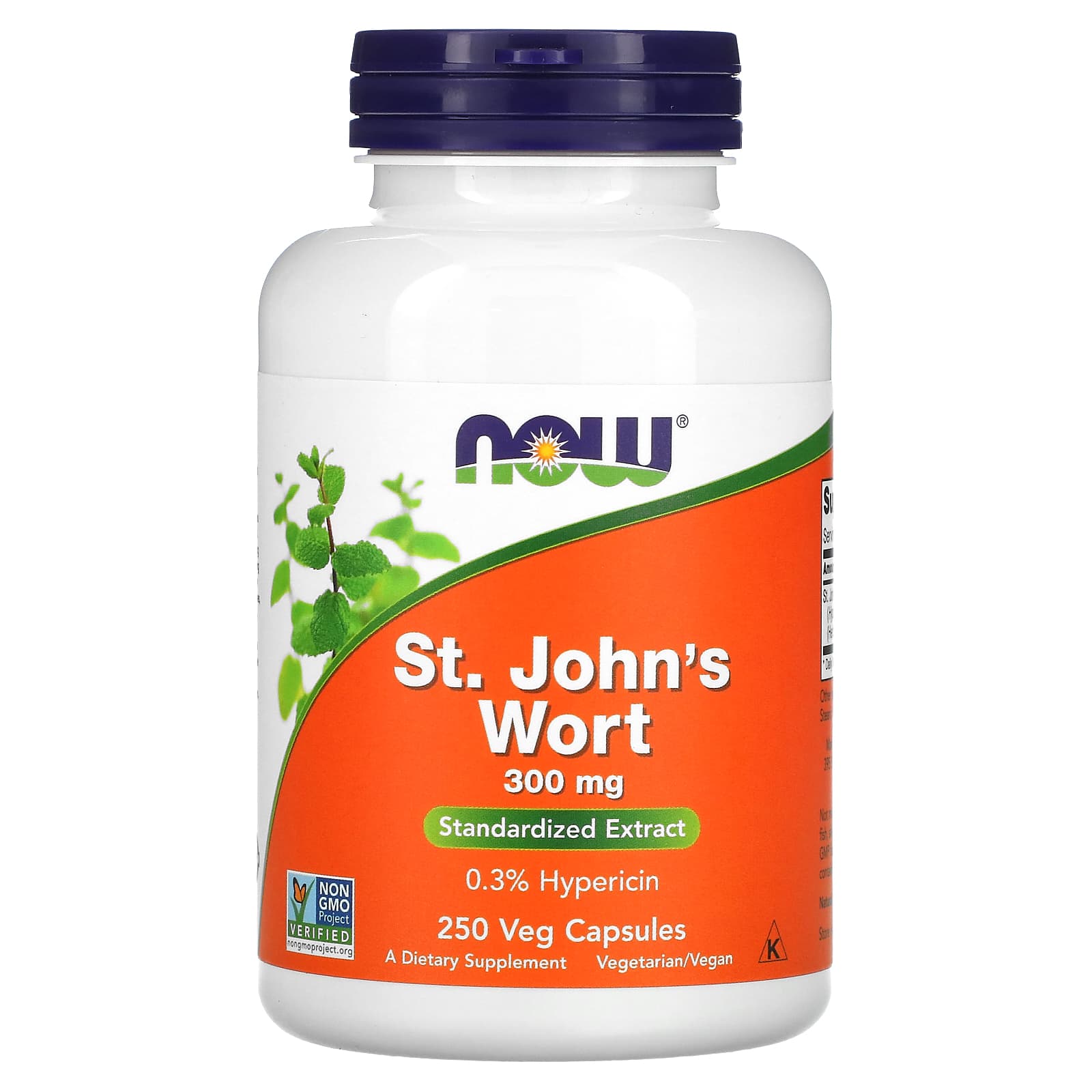 NOW Foods, St. John's Wort, 300 mg, 250 Veg Capsules - B0013OSSBA