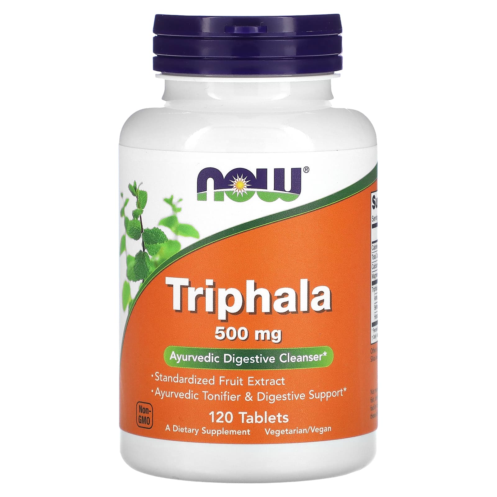NOW Foods, Triphala, 500 mg, 120 Tablets - B000AMY1AS