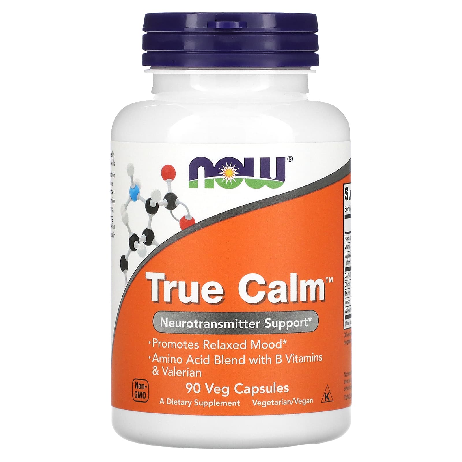 NOW Foods, True Calm, 90 Veg Capsules - B0006U6IMI
