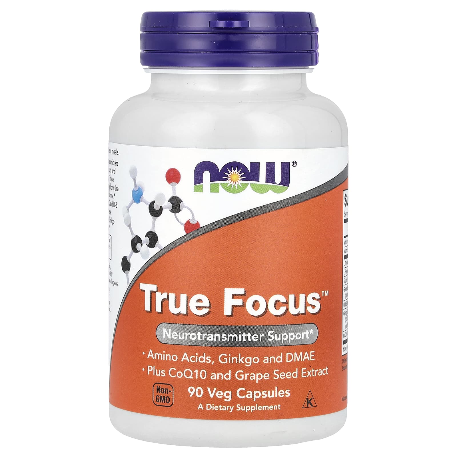 NOW Foods, True Focus, 90 Capsules - B000WVW6YK