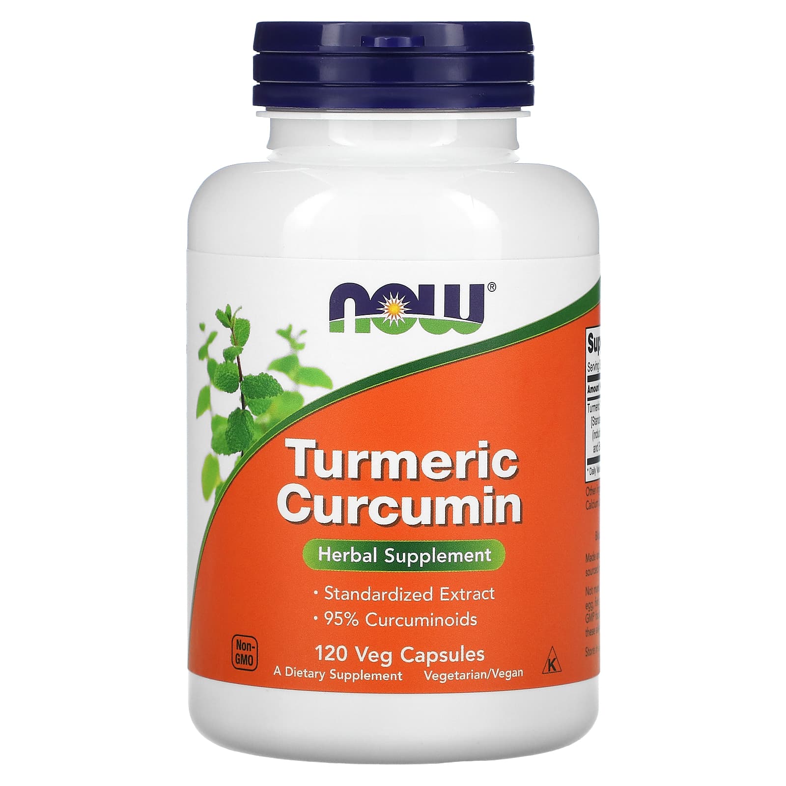 NOW Foods, Turmeric Curcumin, 120 Veg Caps