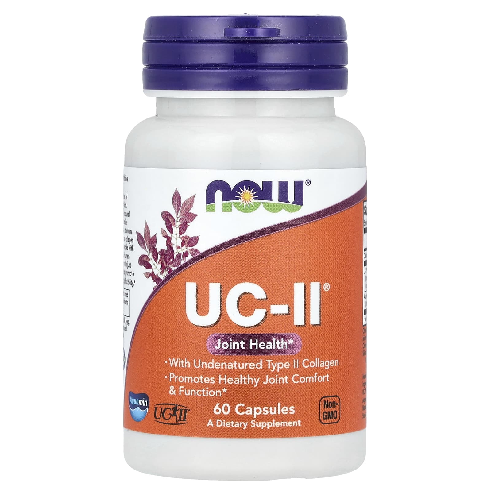 NOW Foods, UC-II Joint Health with Undenatured Type II Collagen, 60 Capsules